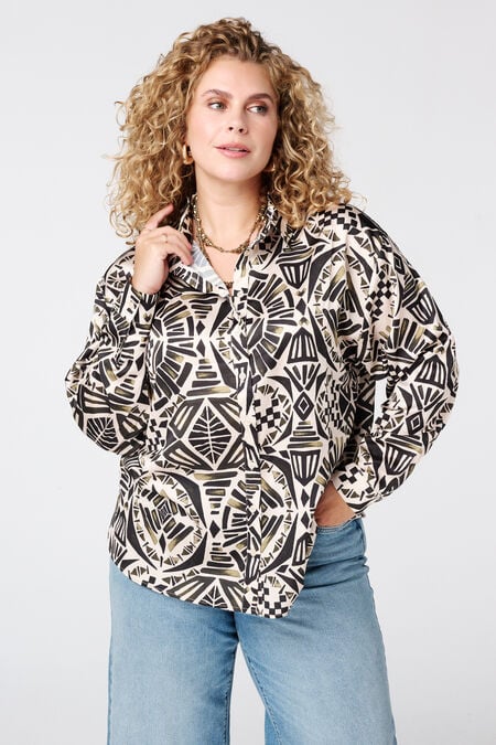 Blouse met print Blouse met print