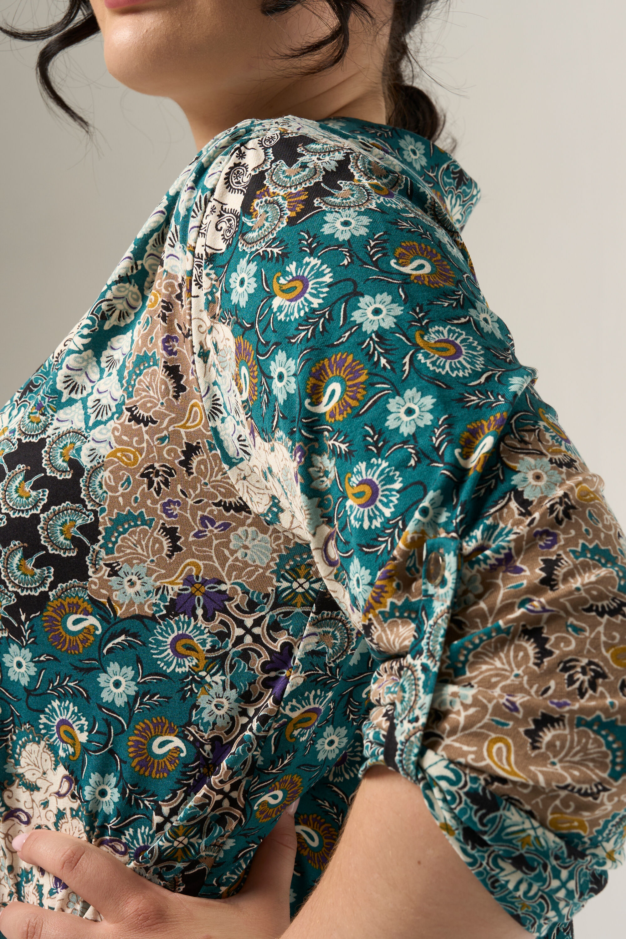 Top met print image number 4