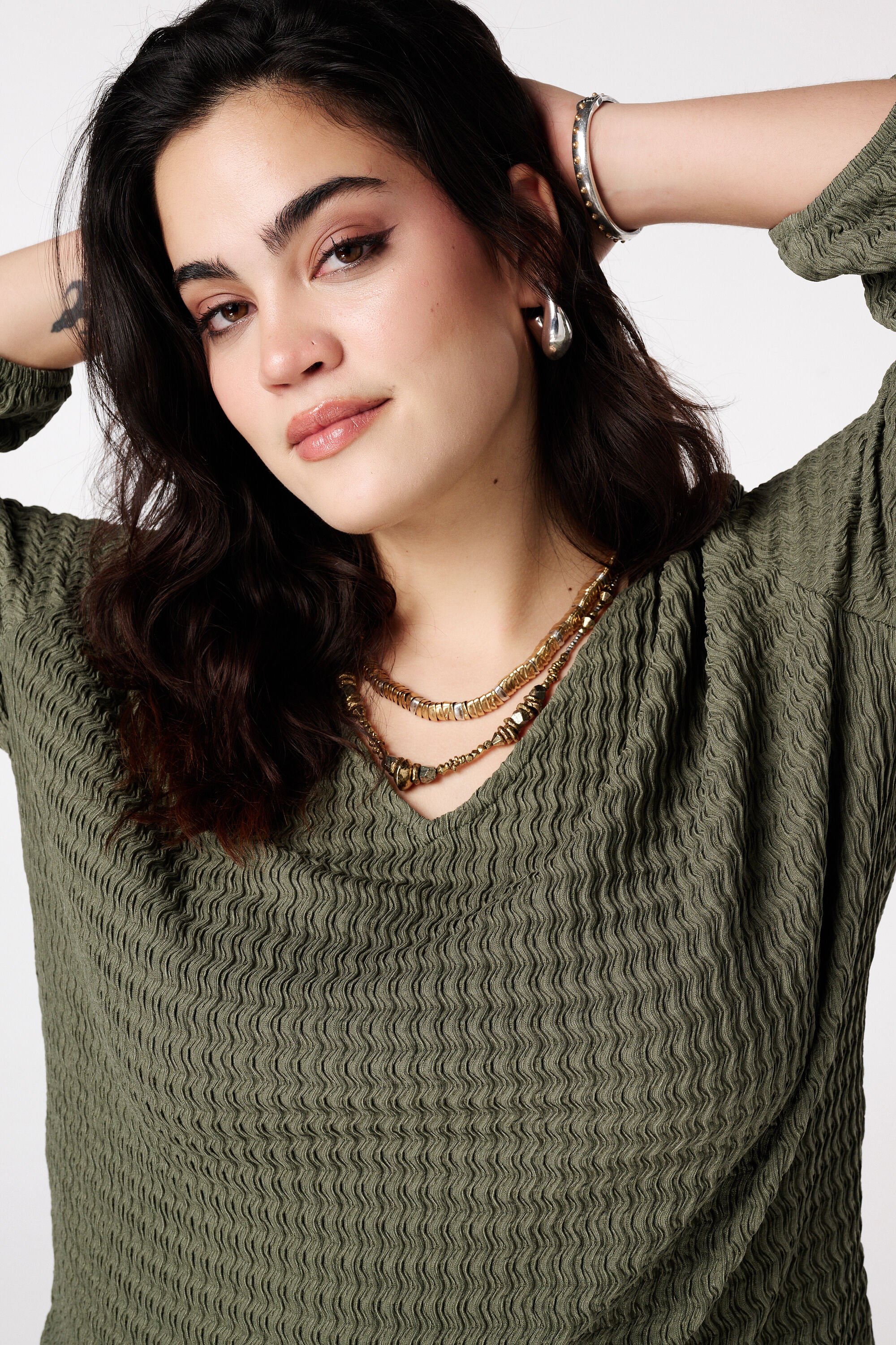 Jersey top in structuur image number 4