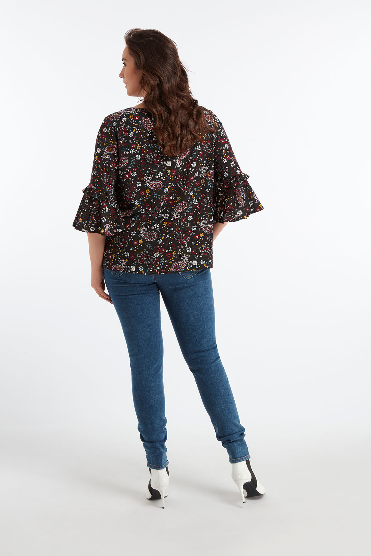 Blouse met print image number 4