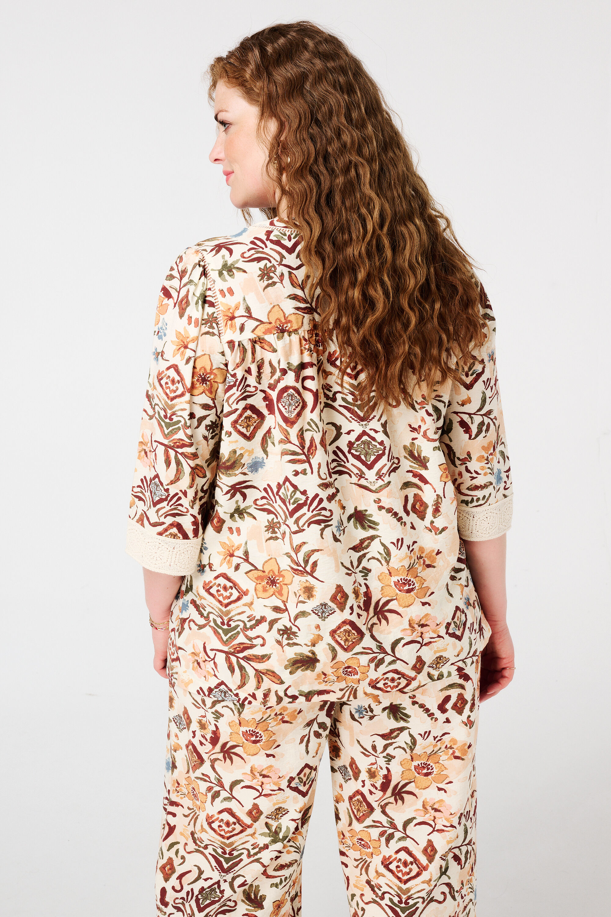 Blouse met print image number 3
