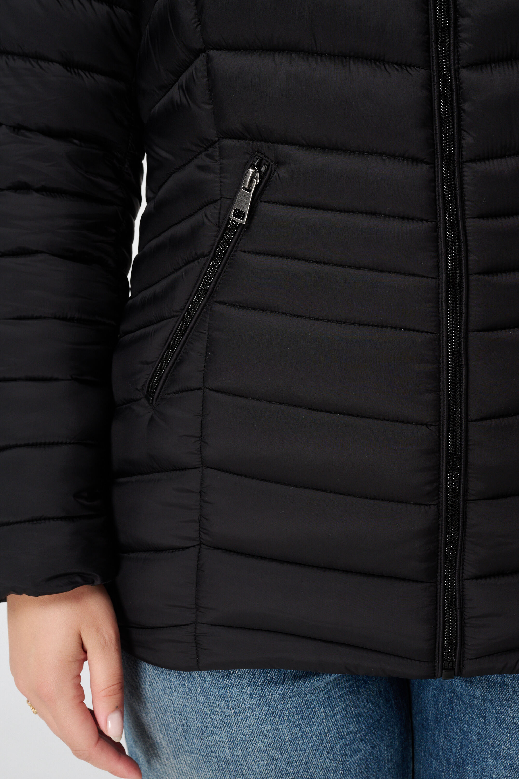 Licht gewatteerde jas image number 6