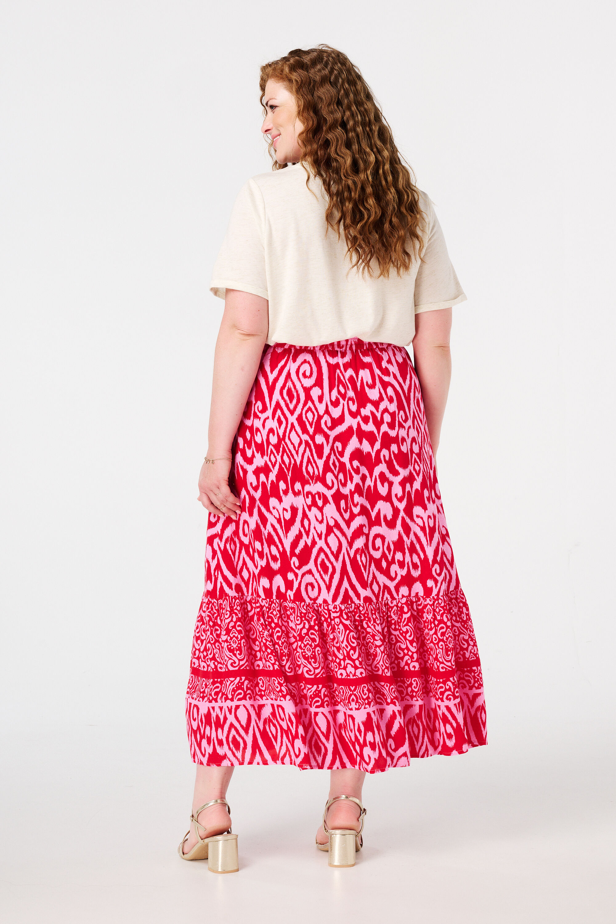 Maxi rok met print image number 3