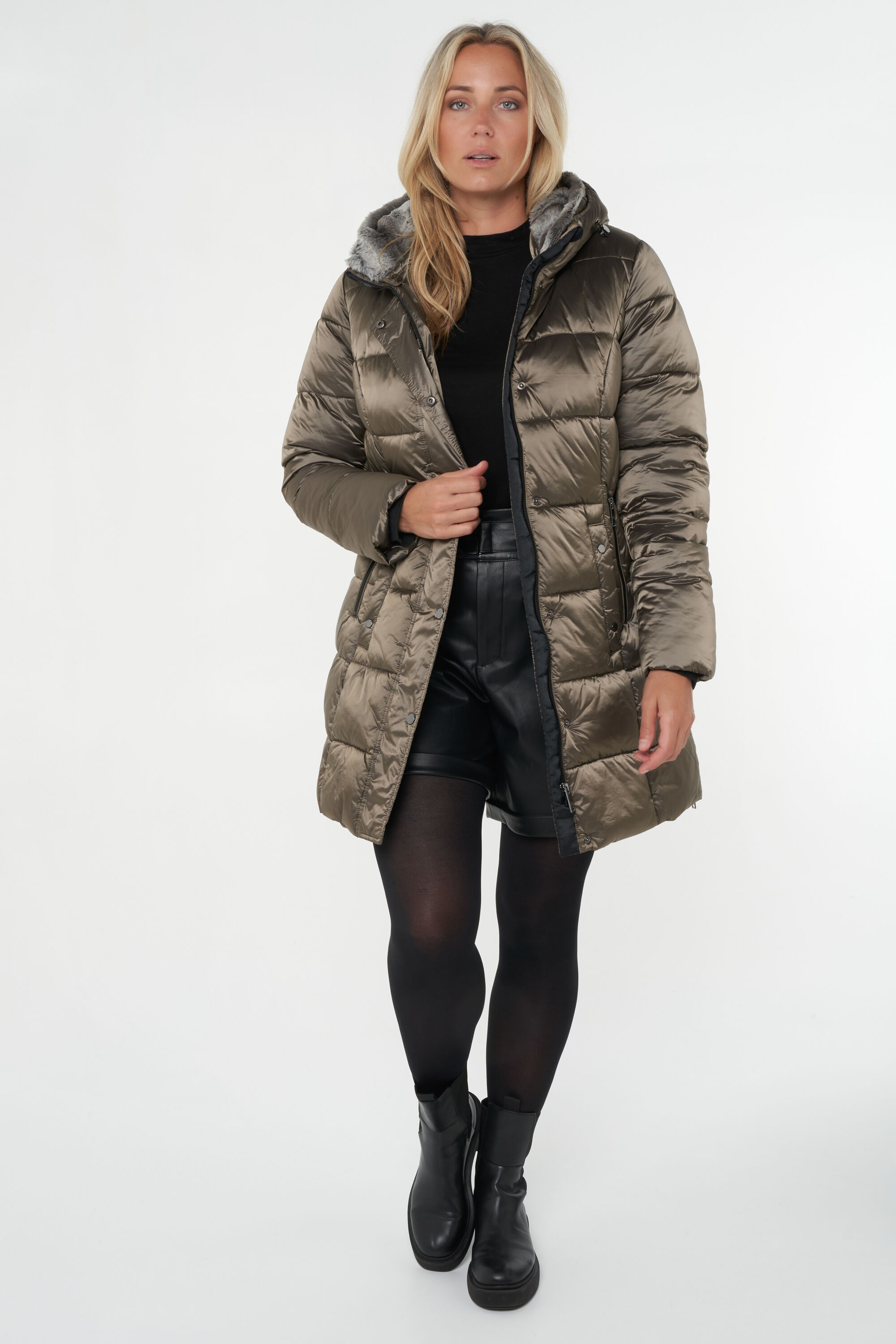 Gewatteerde jas  image number 5