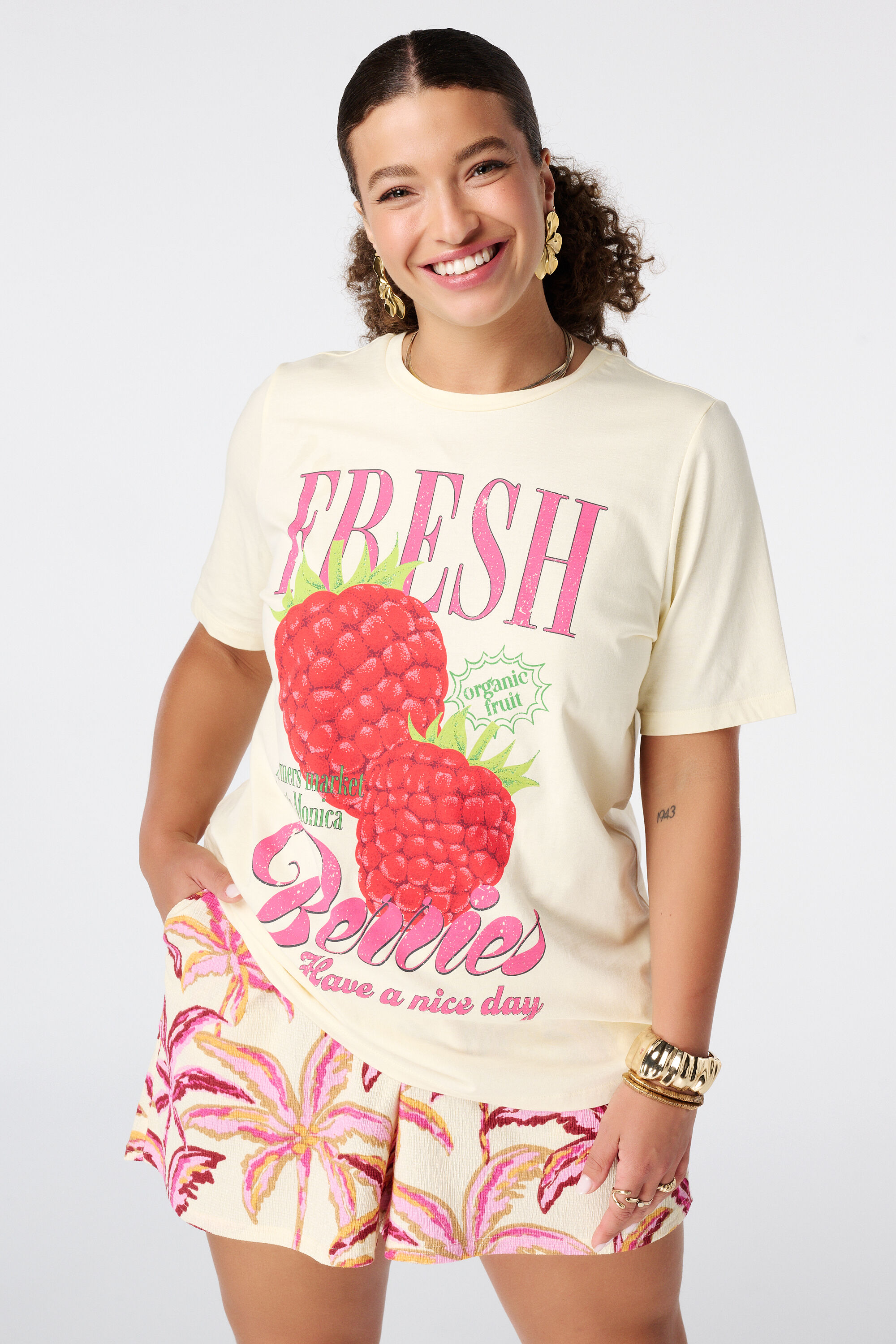 T-shirt met print