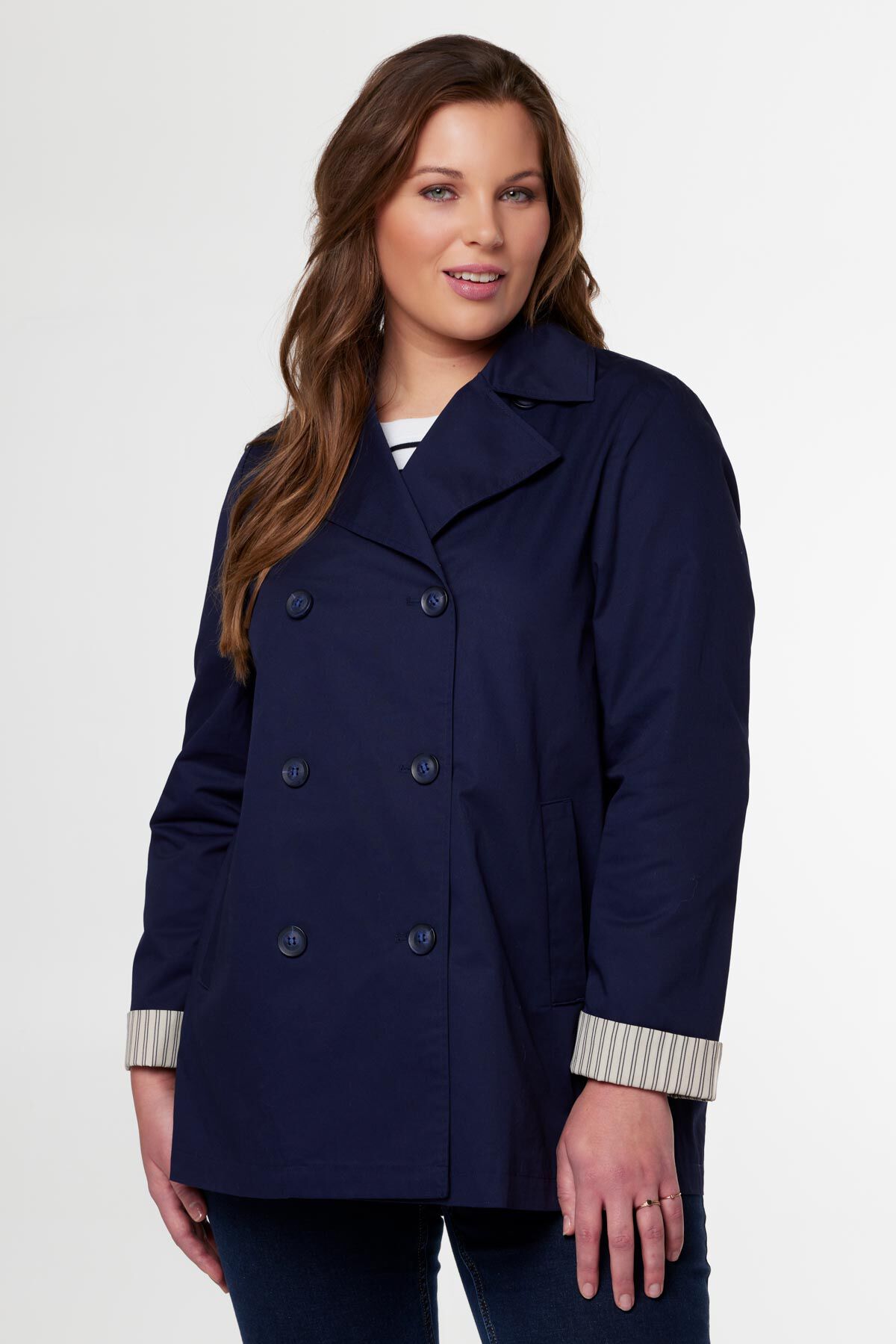 Halflange trenchcoat image number 6