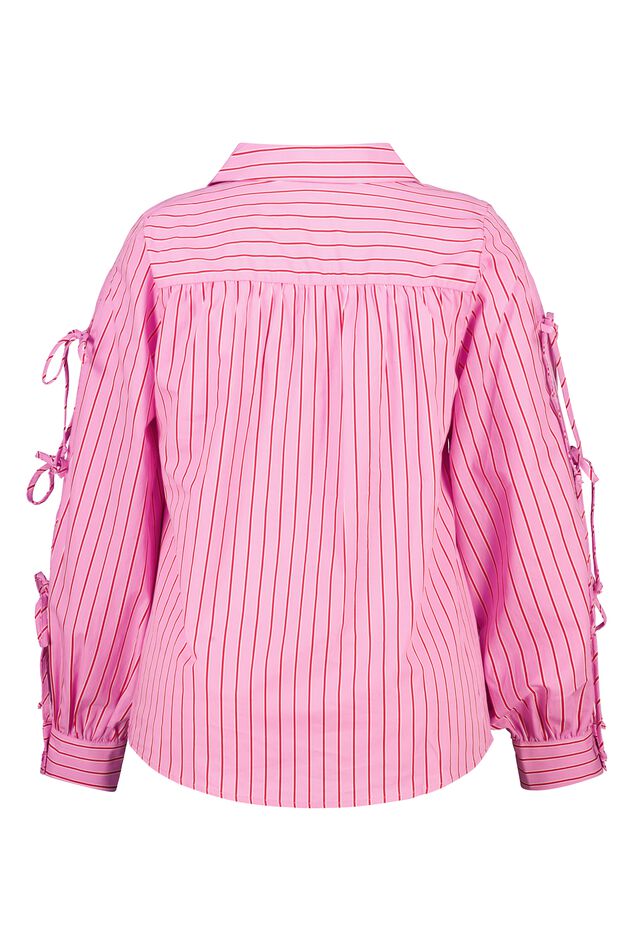 Blouse met strikdetail image number 2