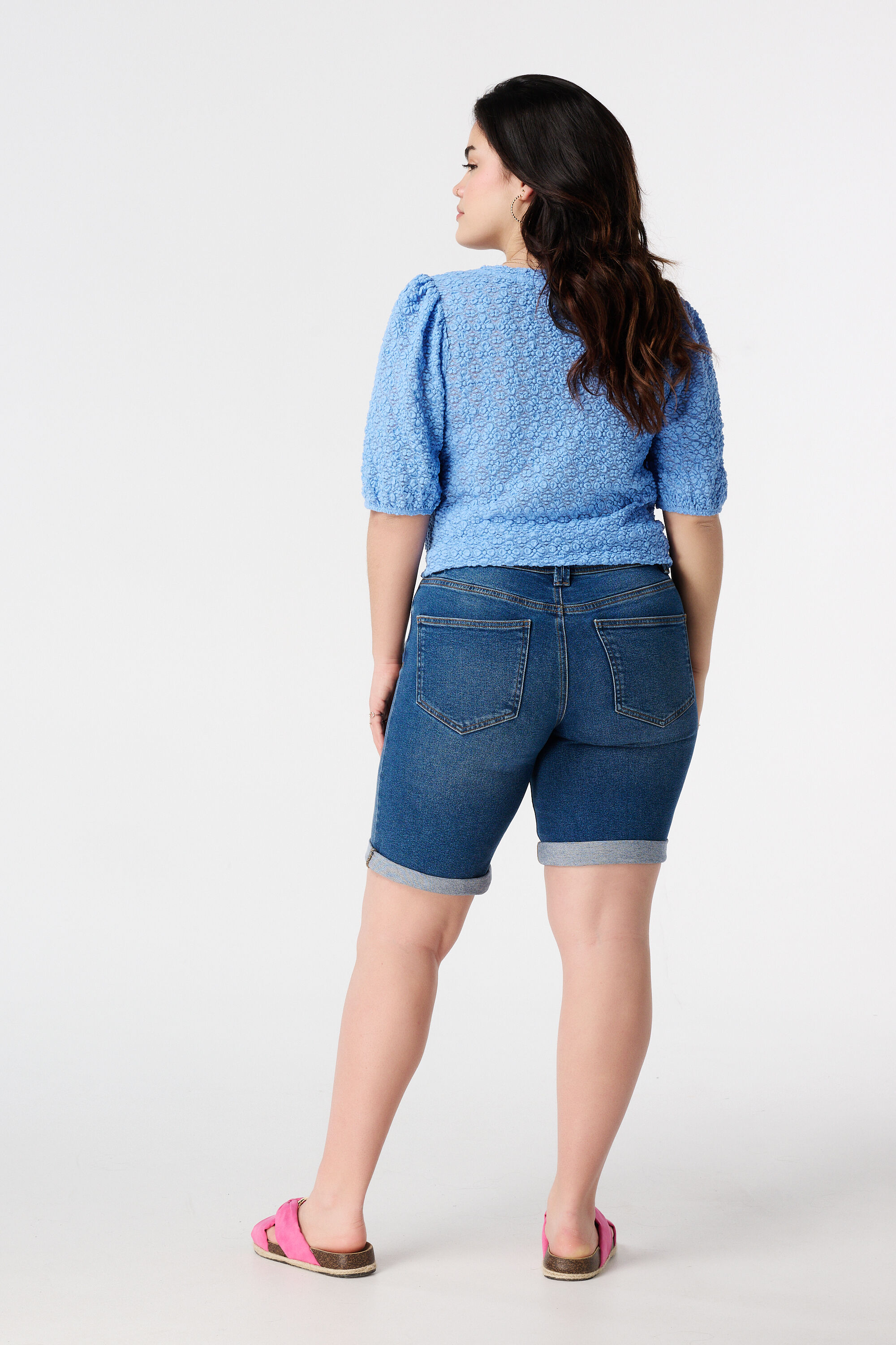 Denim short image number 3