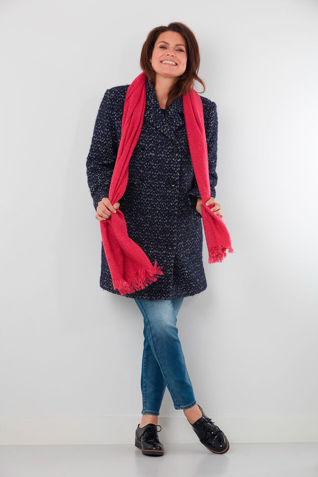 Sjaal met lurexdraad image number 0