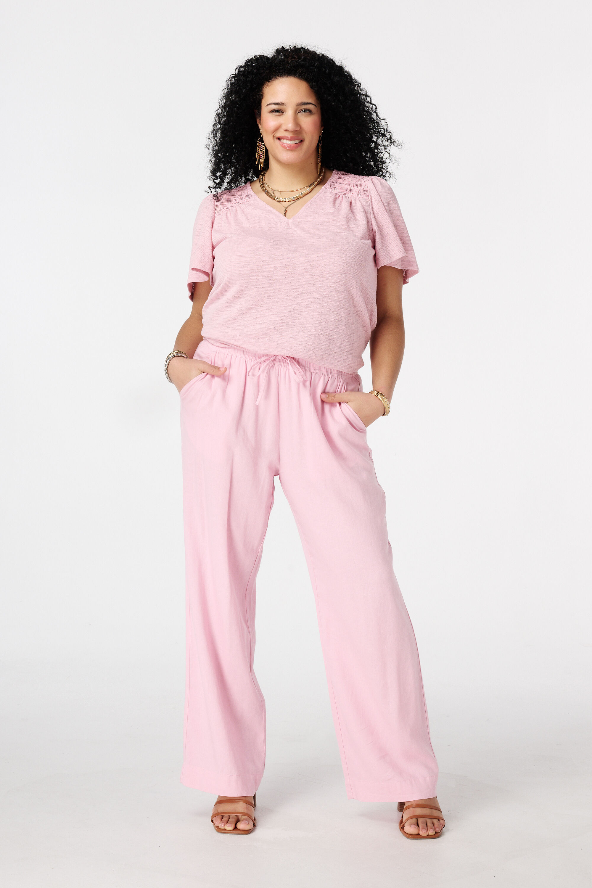 Linnen broek image number 0