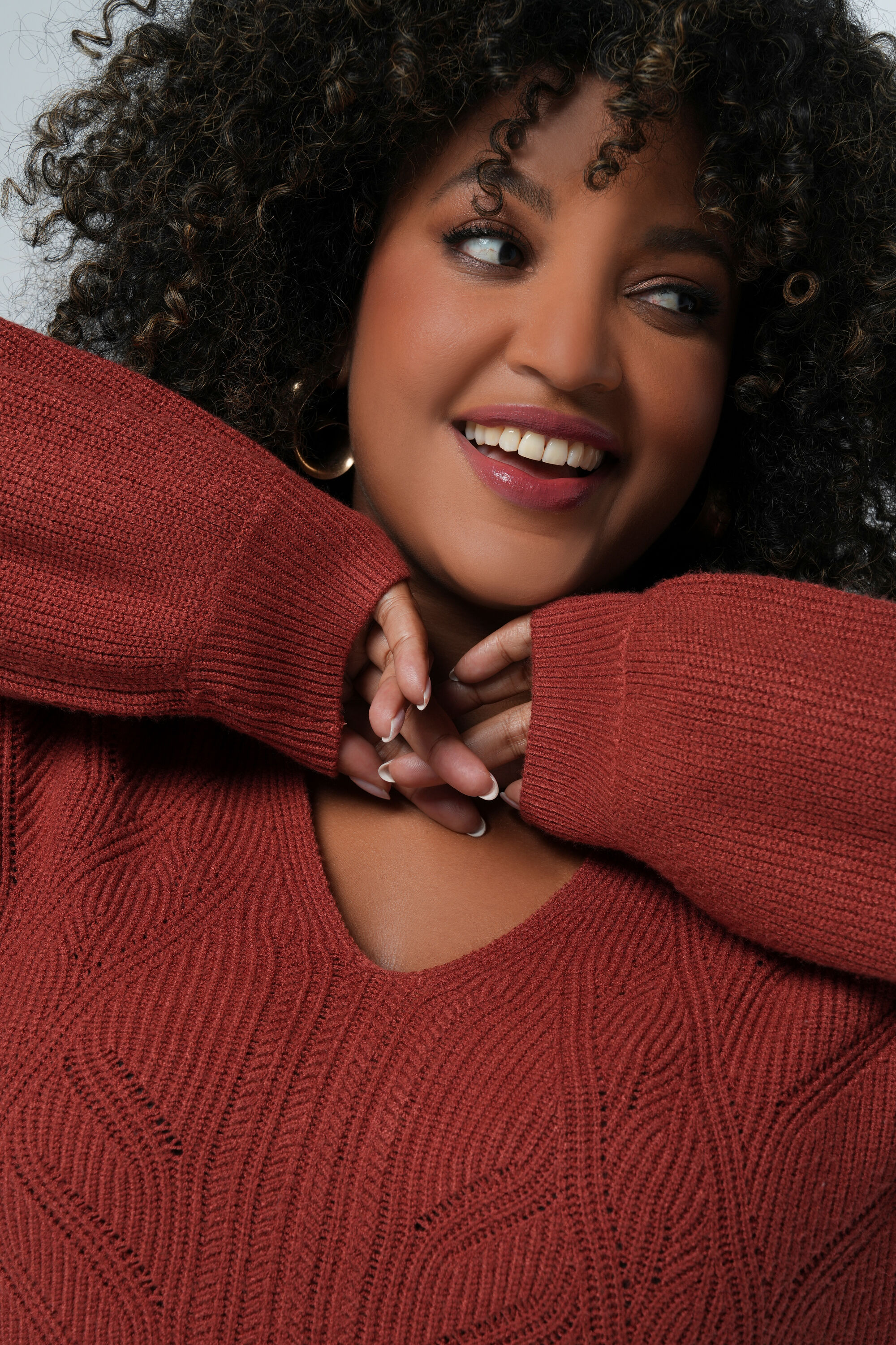 Trui met v-hals image number 4