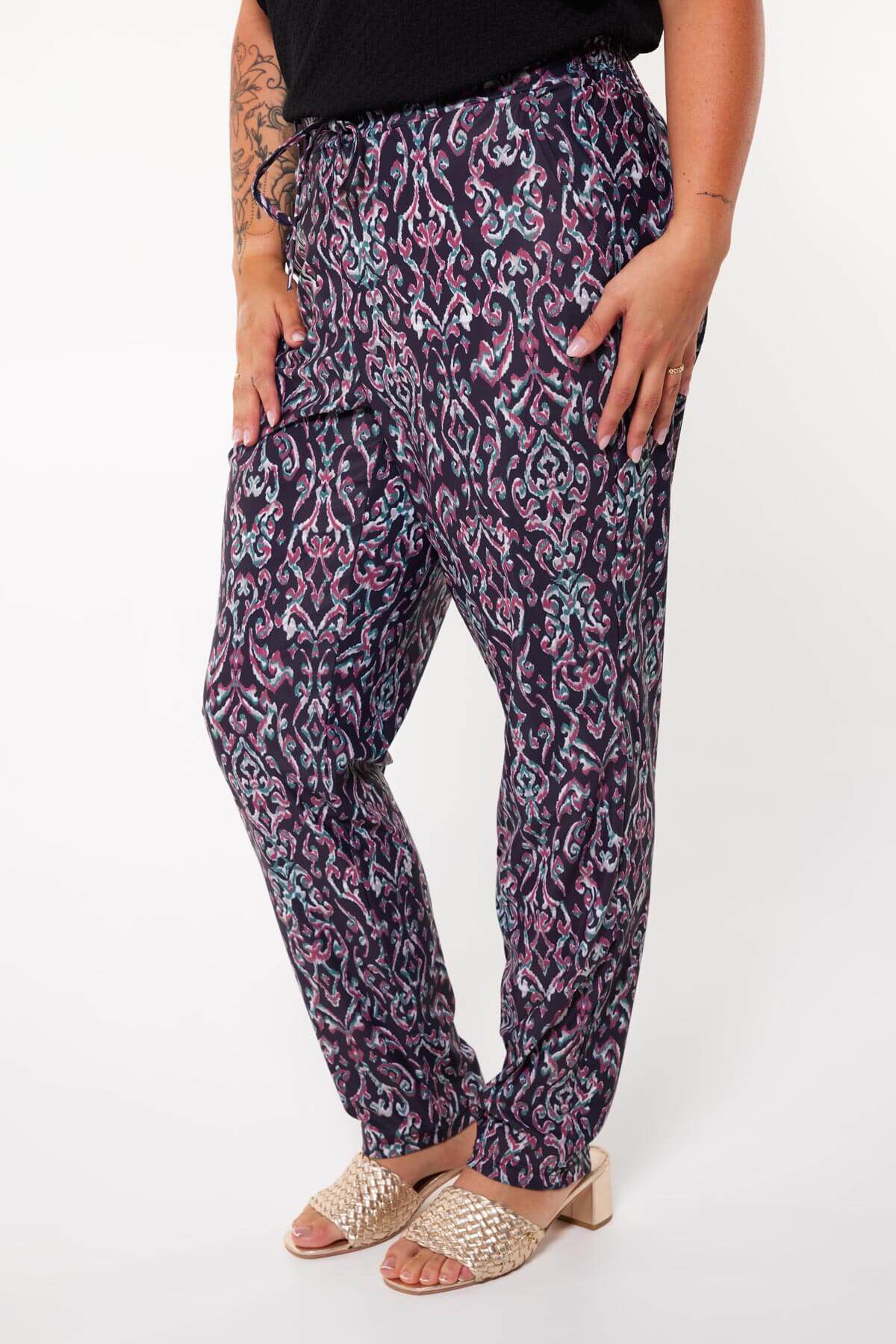 Broek van travelstof image number 6