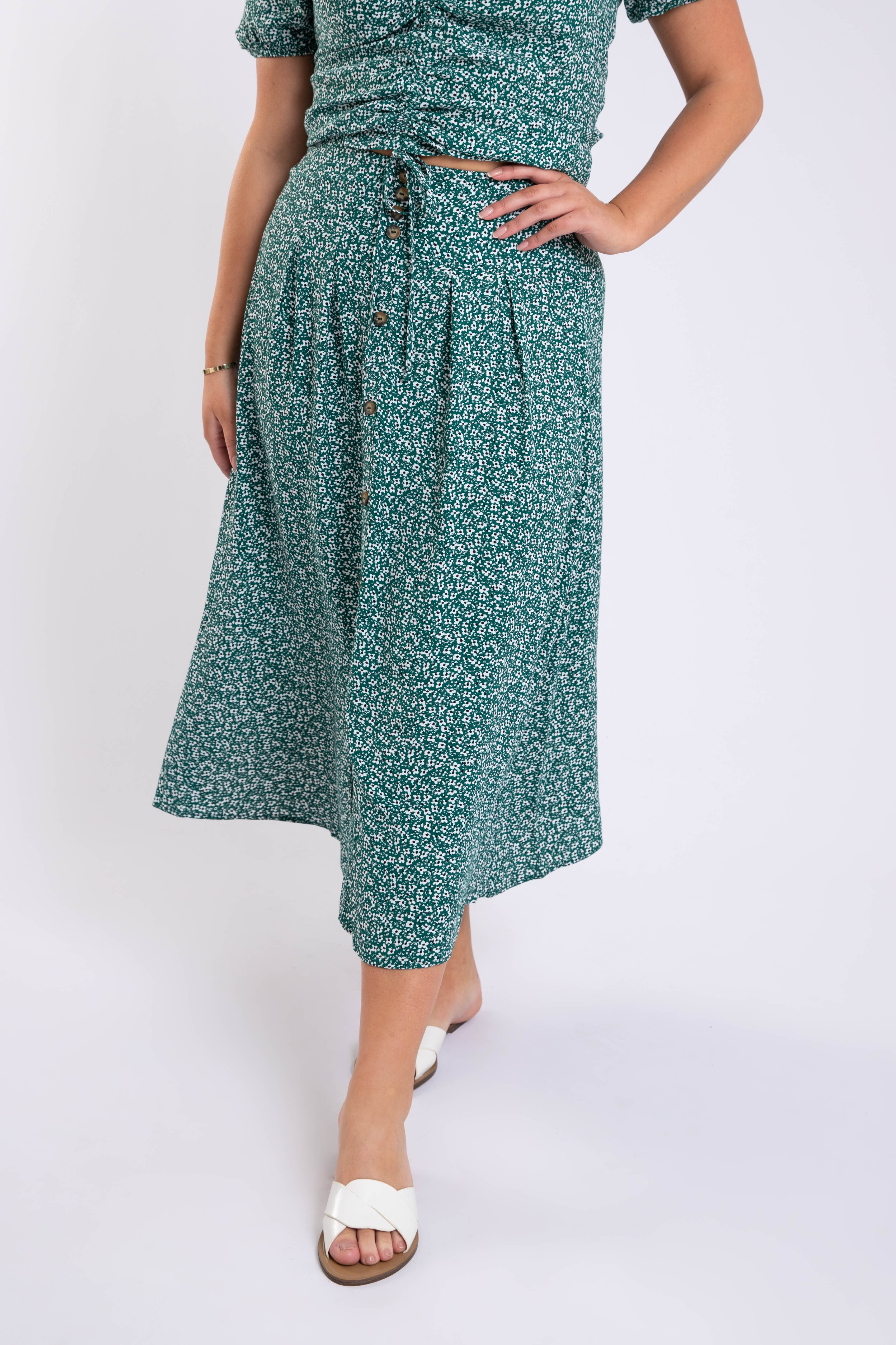 Midi rok met print image number 5