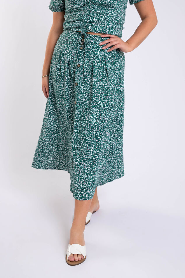 Midi rok met print image number 5