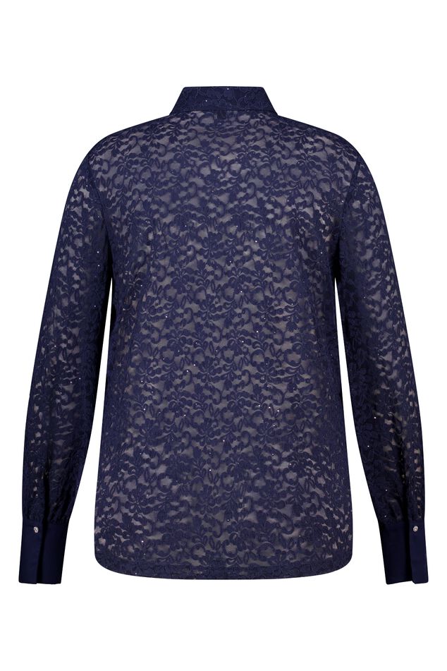 Top met kant en pailetten image number 2