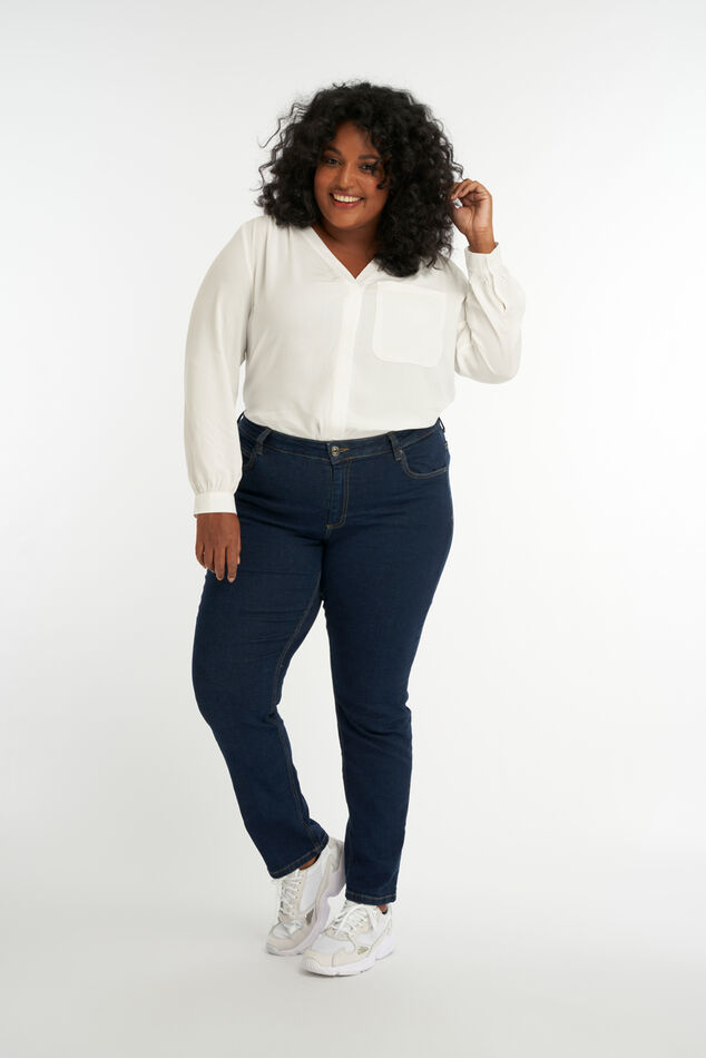 Loose leg jeans ROSE image number 0