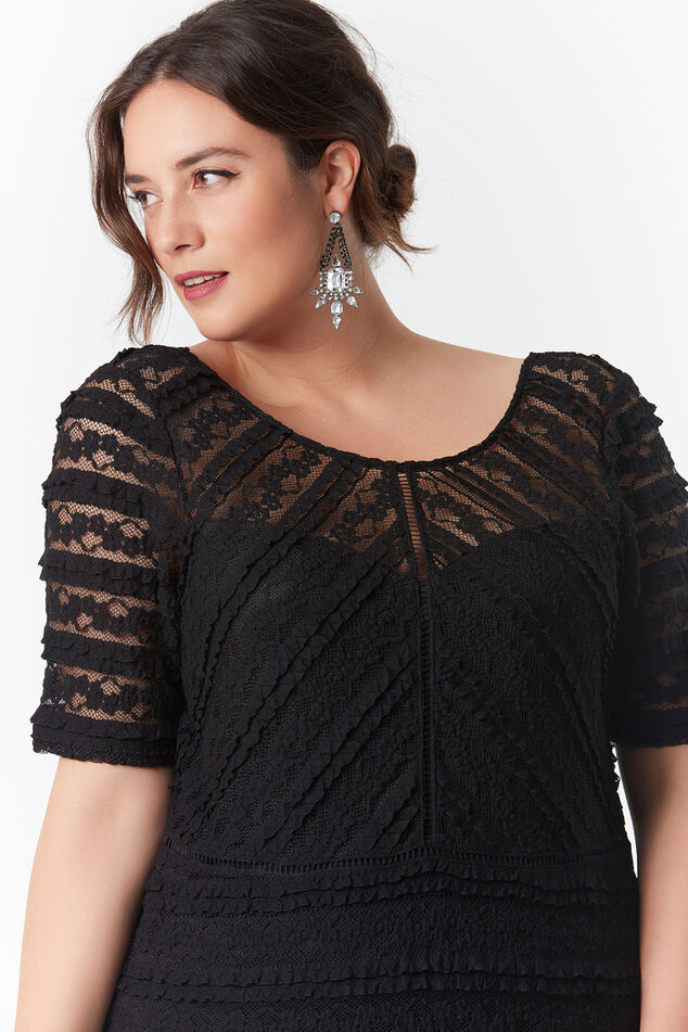 Kanten jurk image number 0