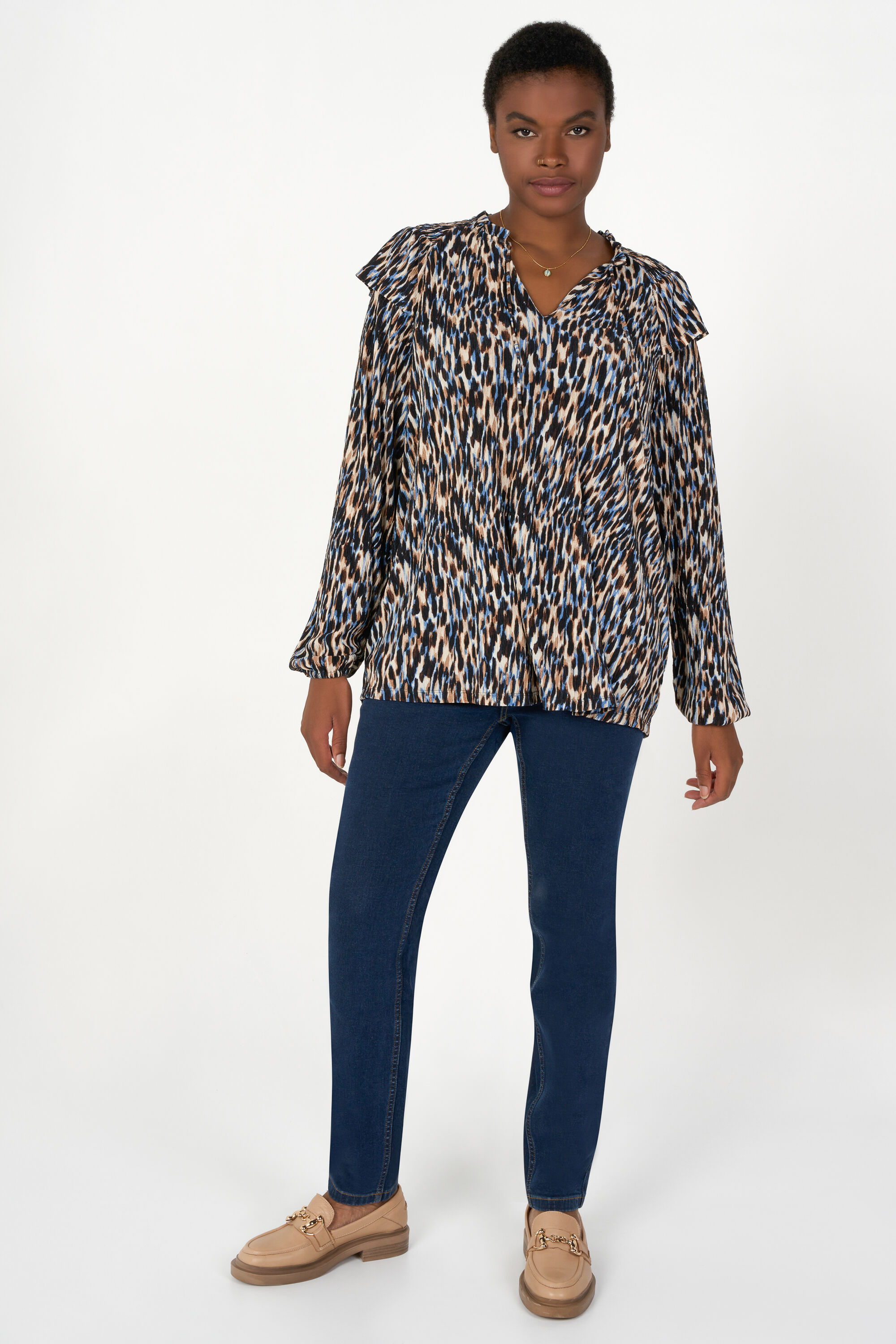Top sale met ruffles
