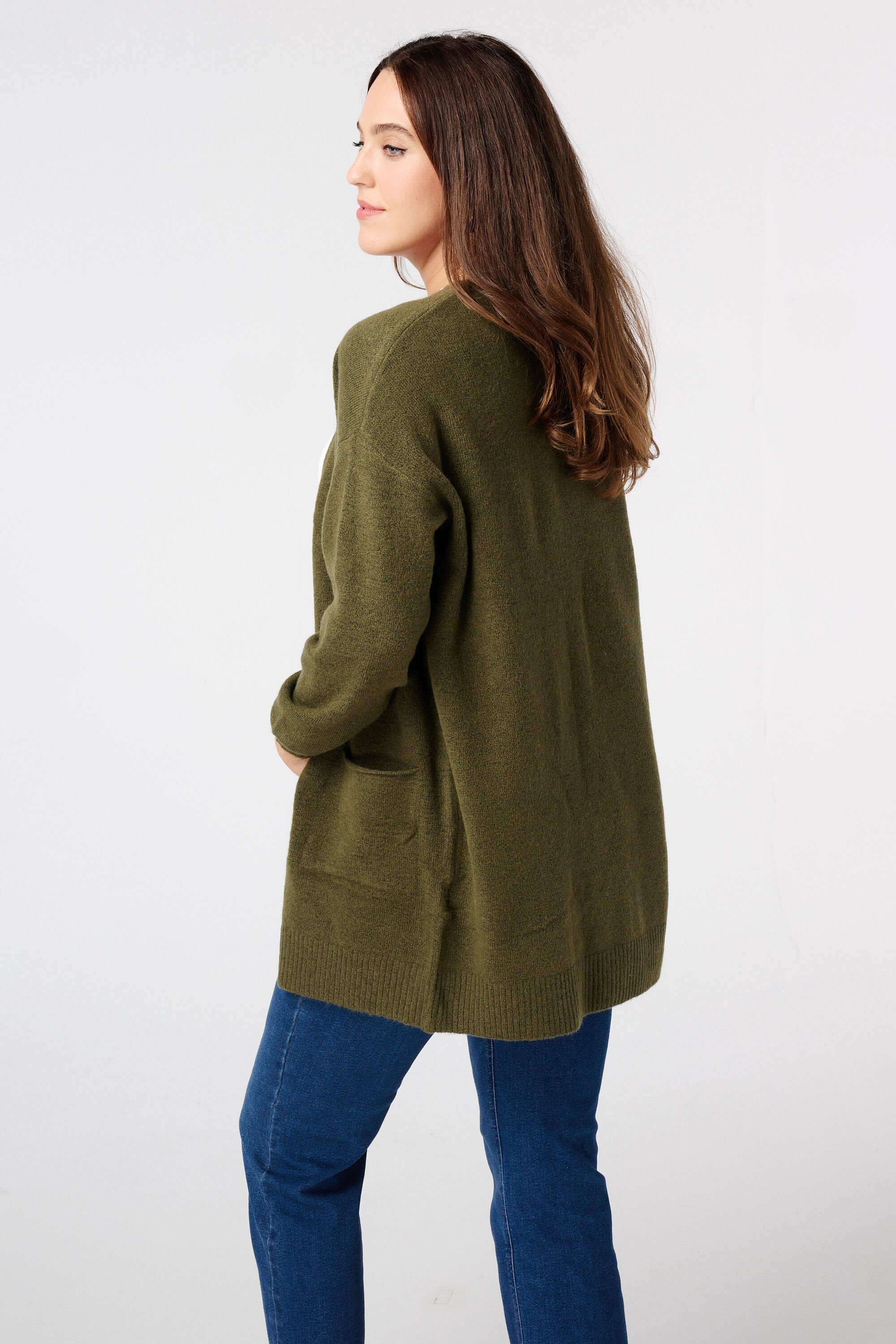 Halflang vest met steekzakken image number 3