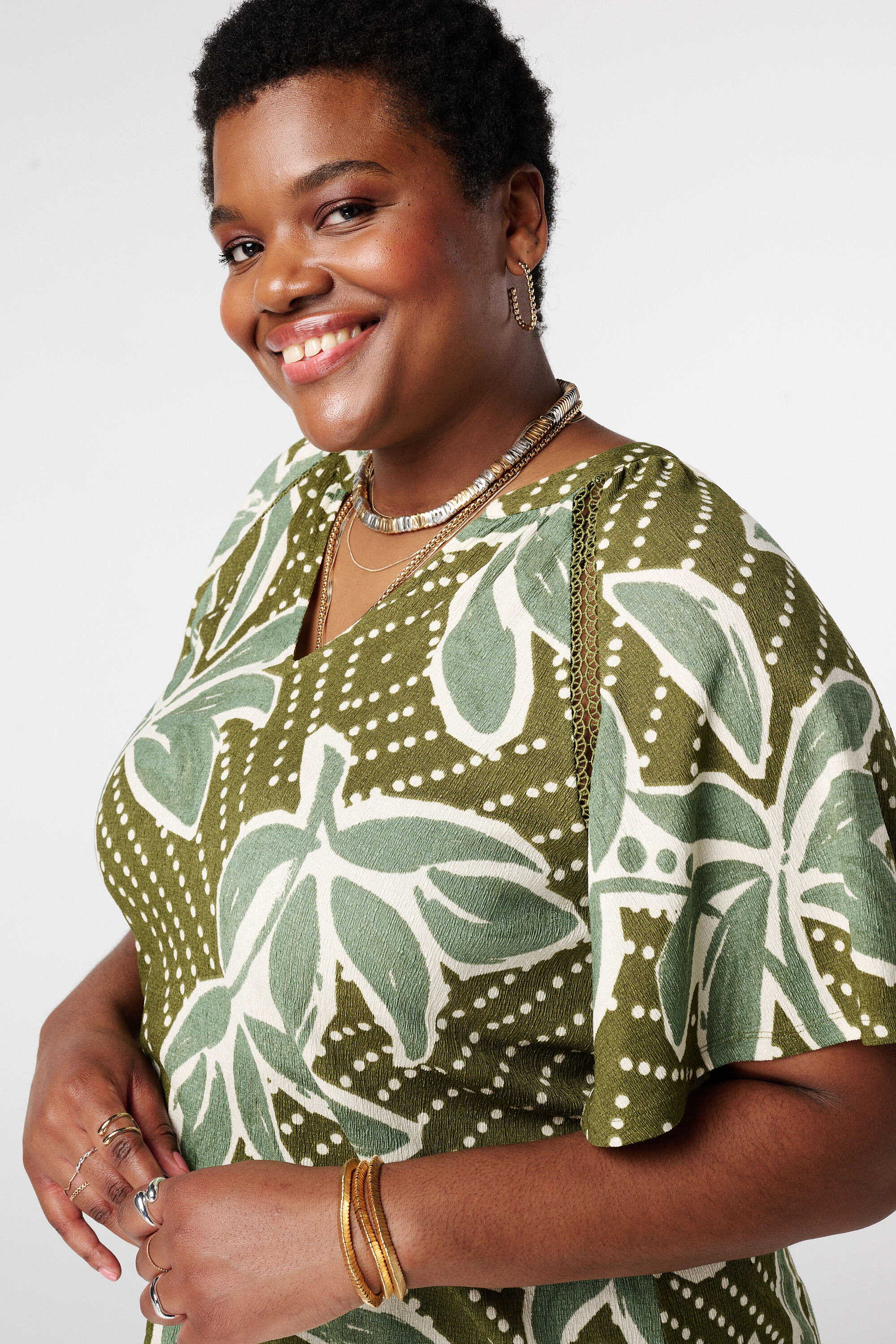 Top met vlindermouwen image number 4