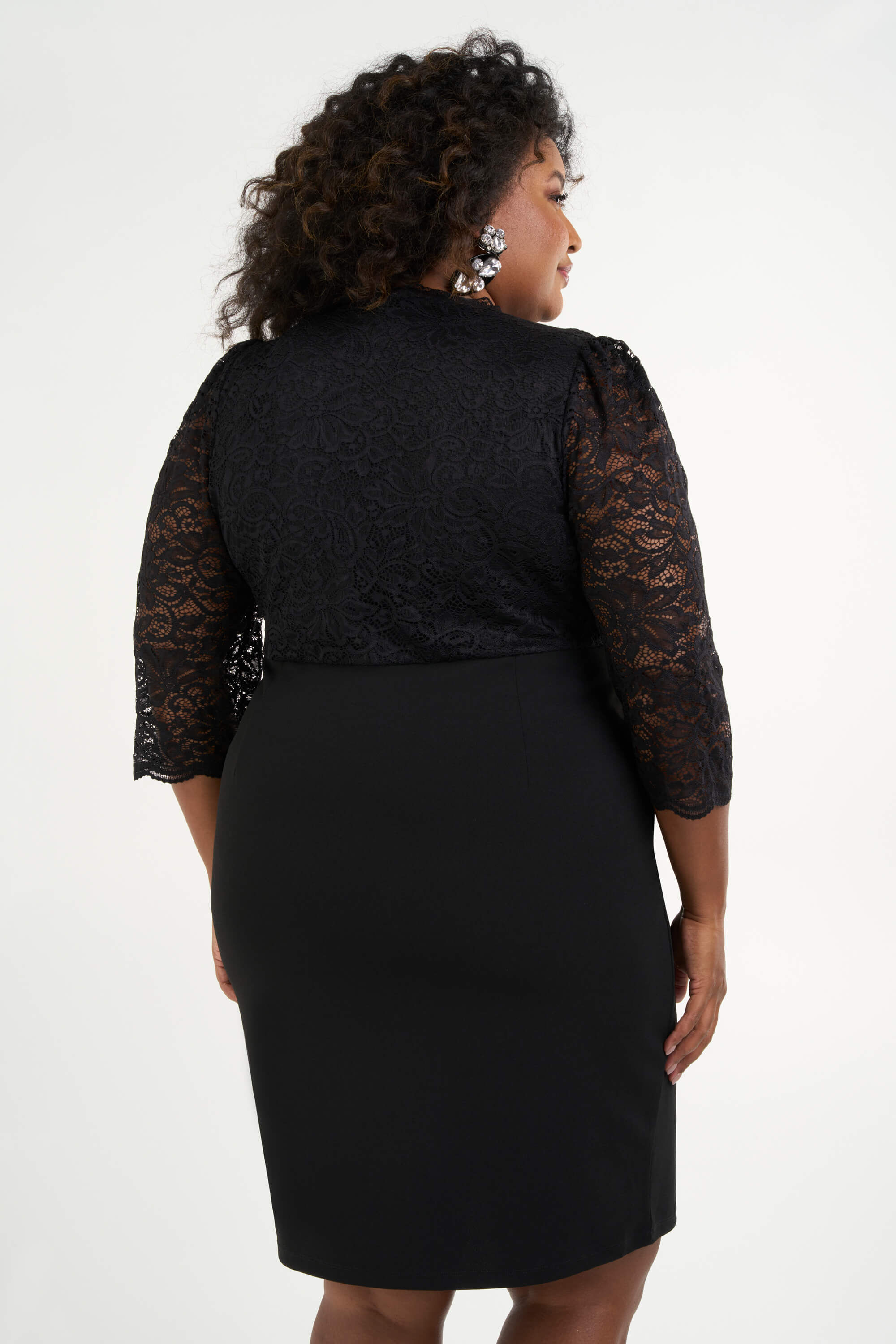 Jurk met kant  image number 4