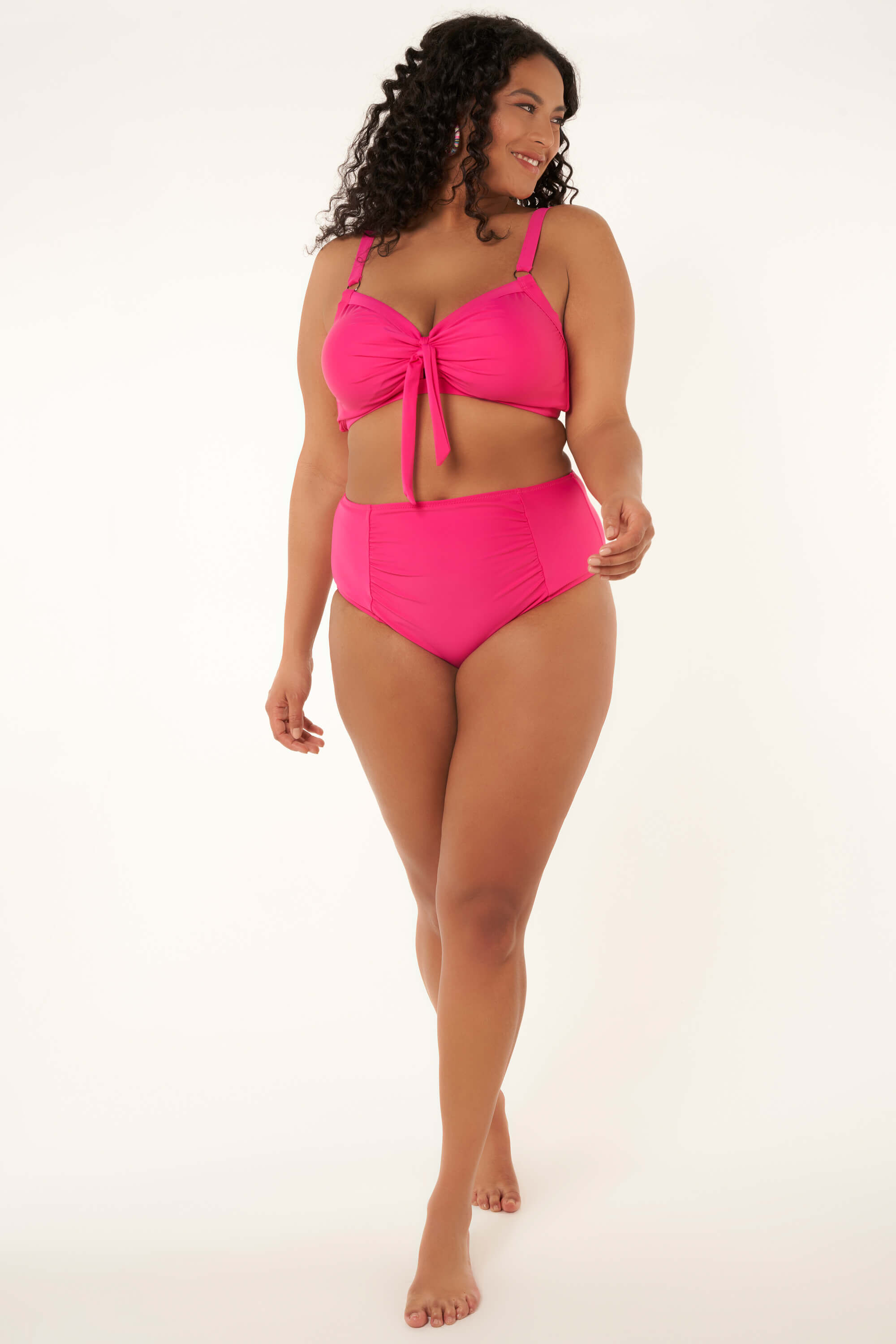 Bikinibroekje met rimpel effect image number 5