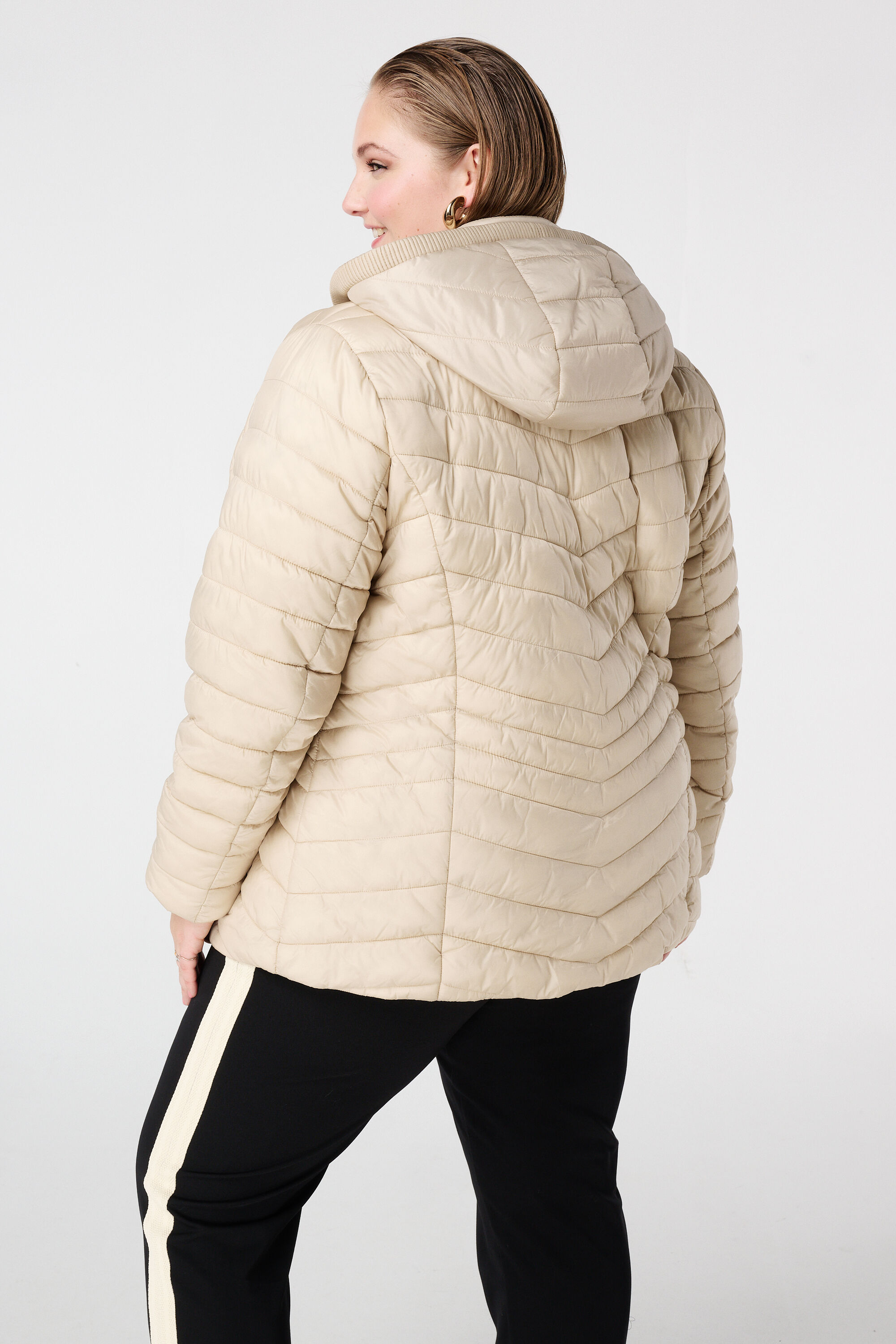 Licht gewatteerde jas image number 3