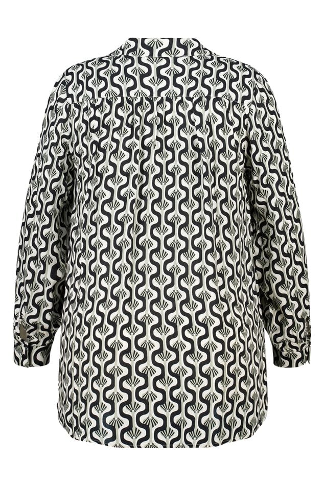 Oversized blouse met print image number 2