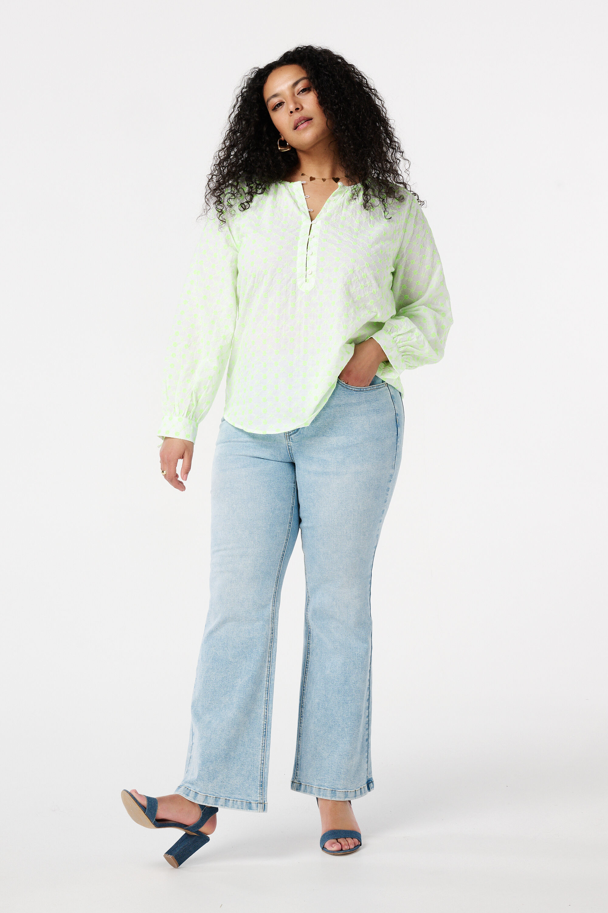 Blouse met borduursel image number 5