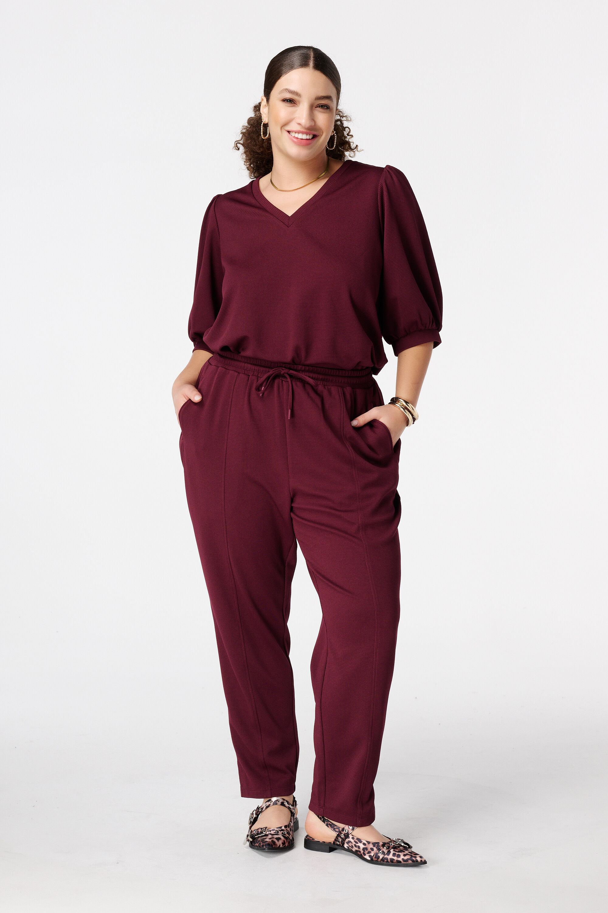 Top met pofmouwen image number 5