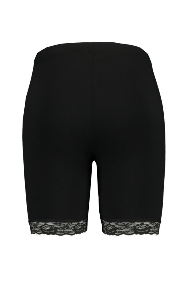 Korte legging met kant image number 2