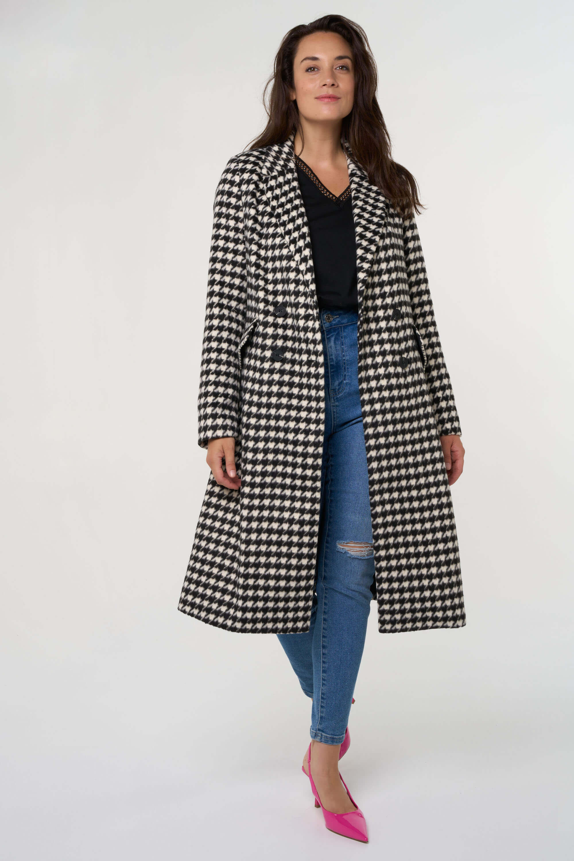 Tweekleurige mantel image number 7