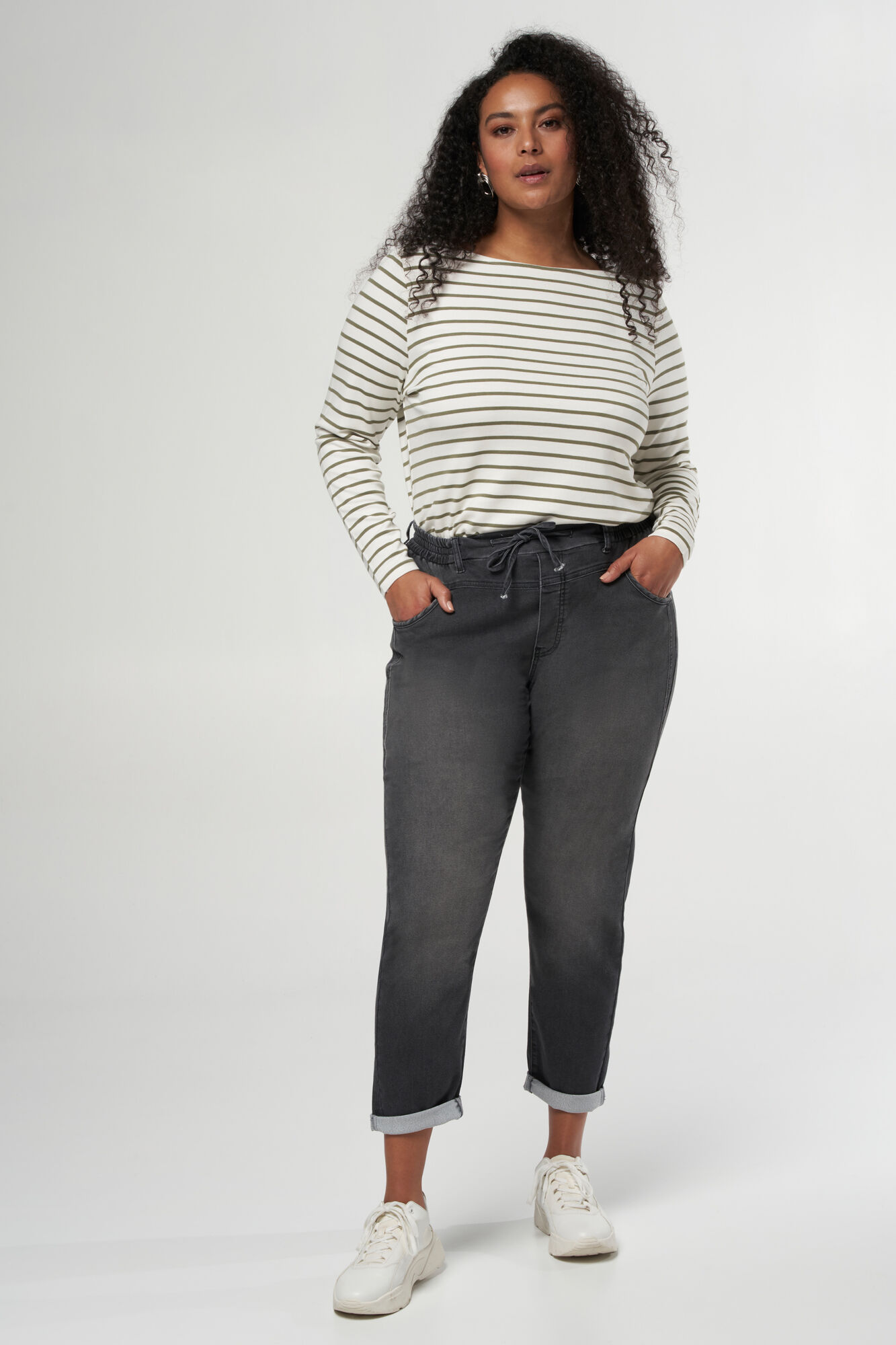 Dames Jog denim broek MS Mode