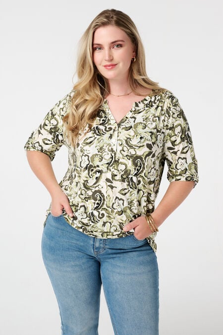 Top met print Top met print