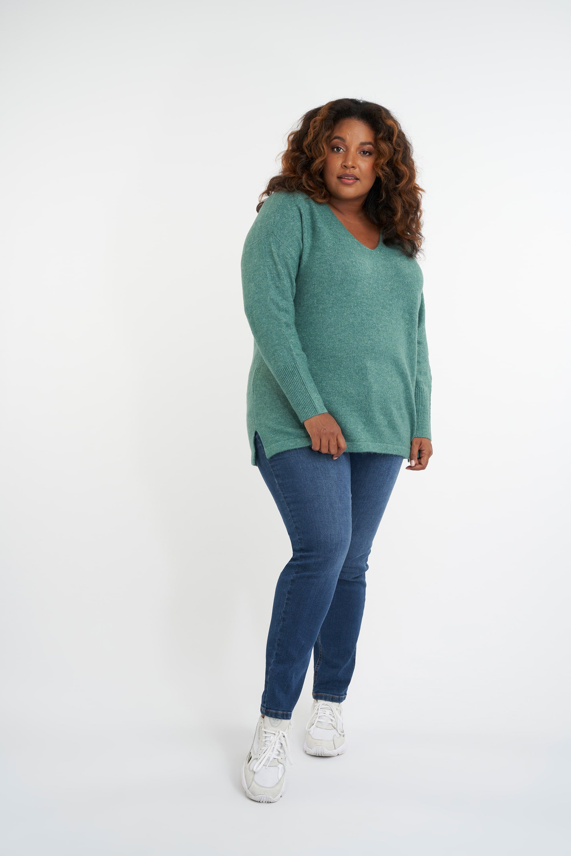 Trui met V-hals image number 5