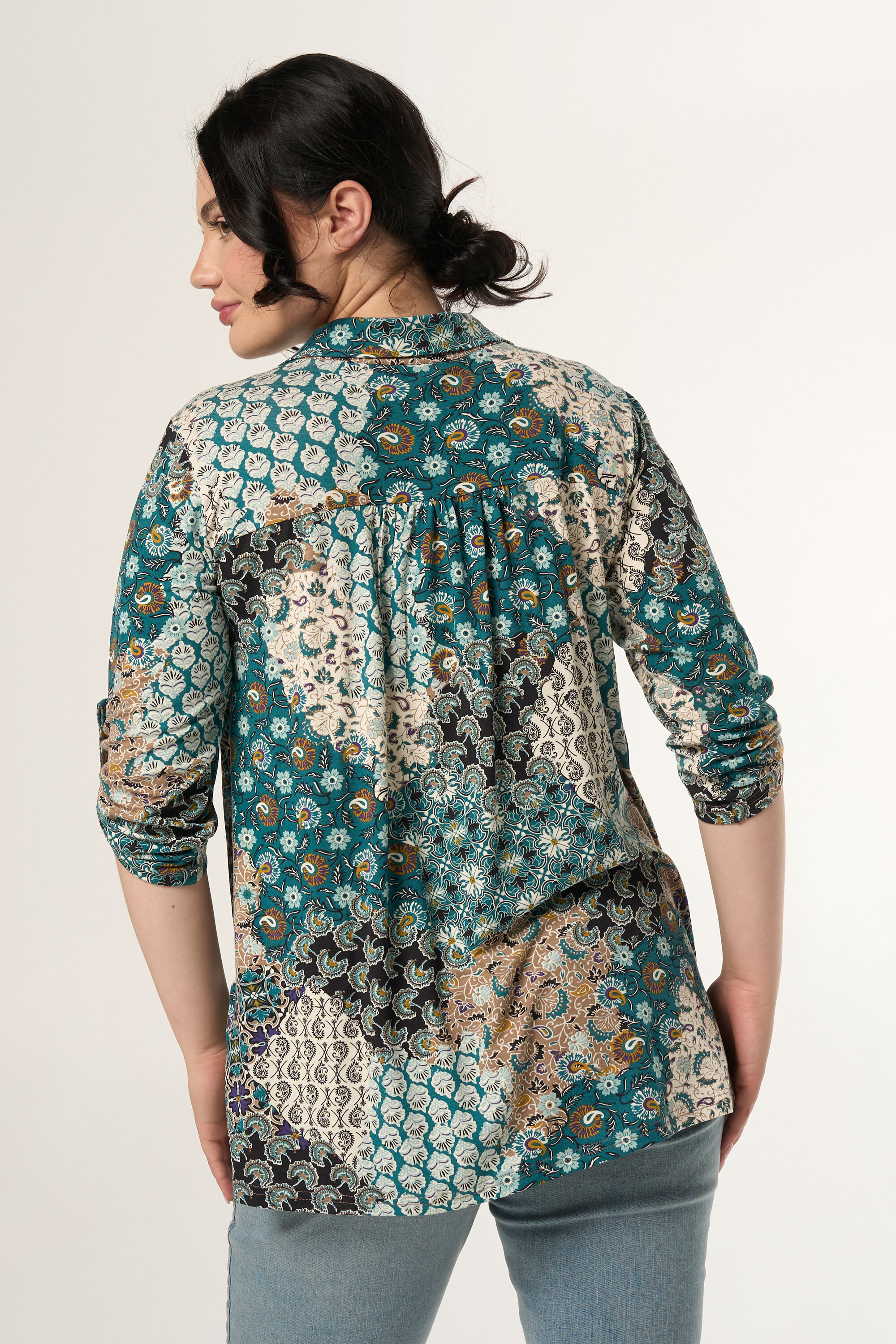 Top met print image number 3