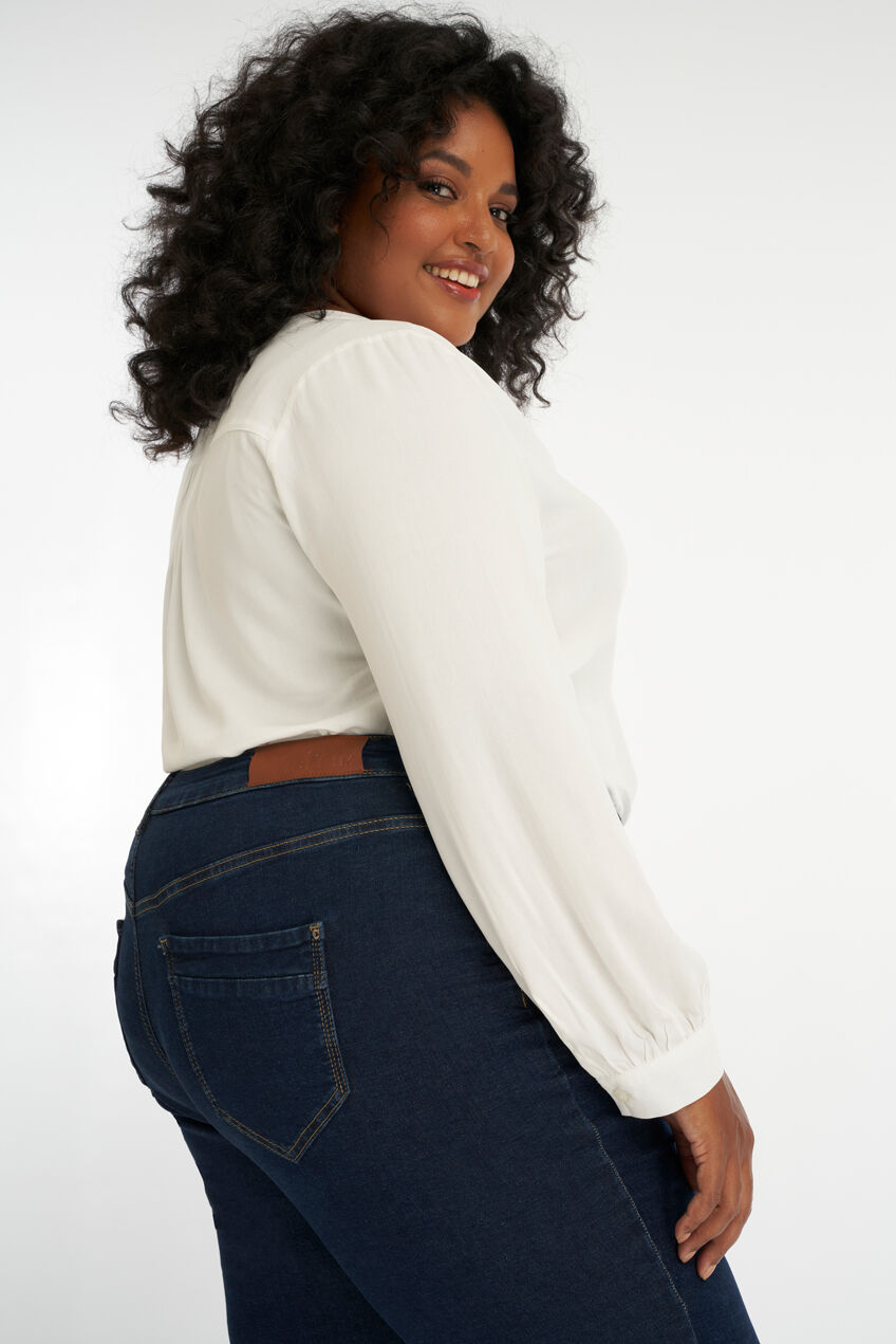 Loose leg jeans ROSE image number 3