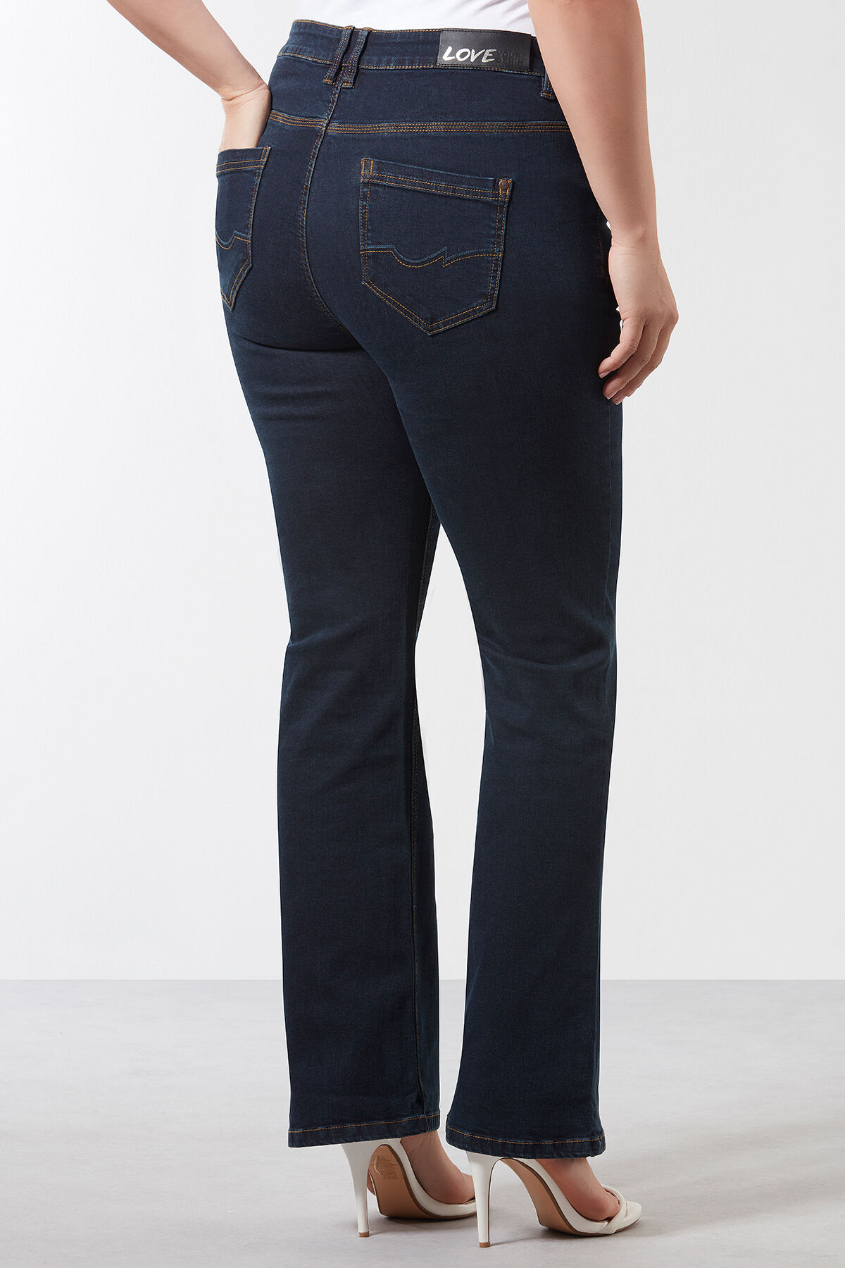 Bootcut jeans VIOLET image number 3