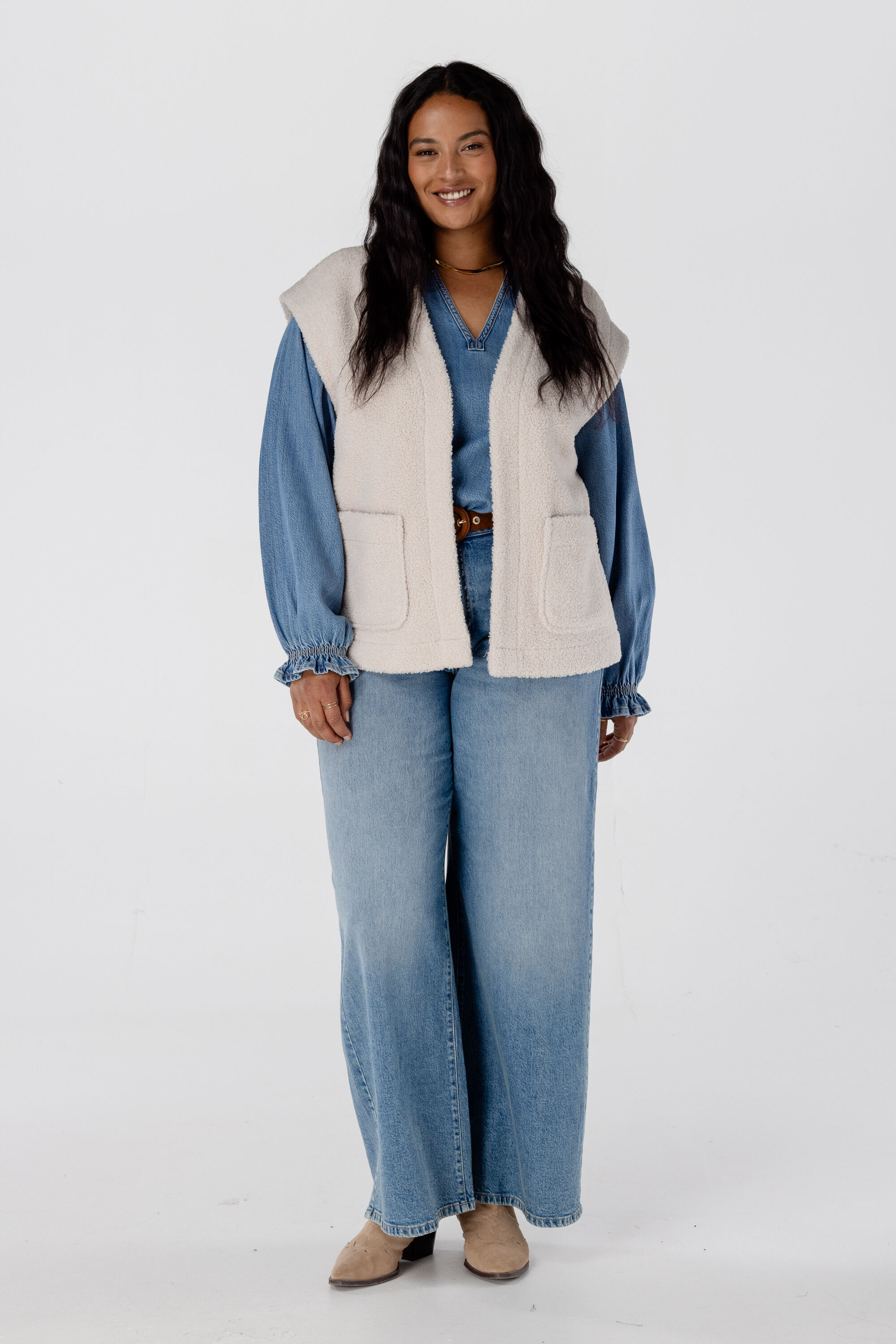 Teddy gilet image number 5