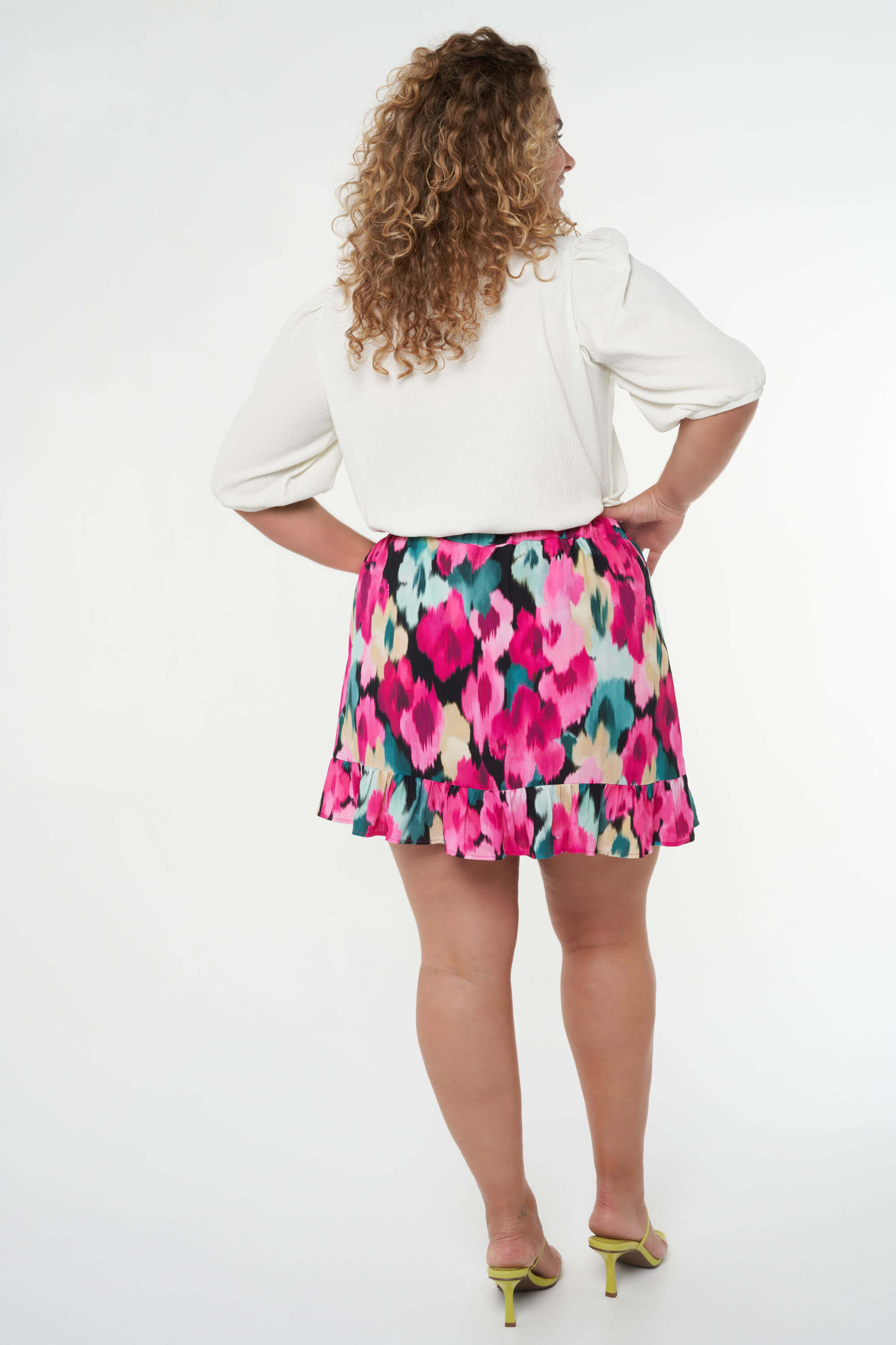 Skort met ruffles image number 4