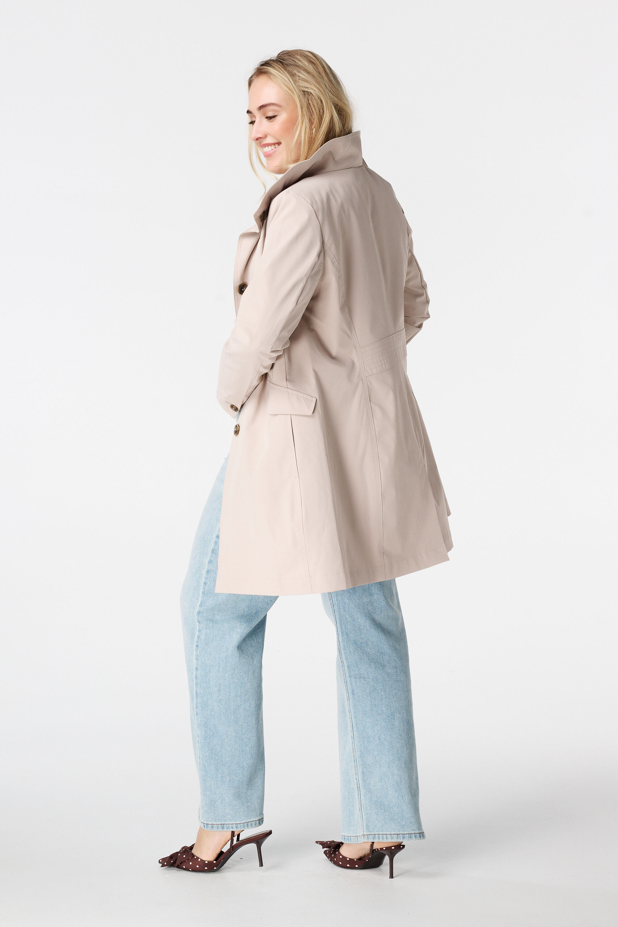 Halflange trenchcoat image number 3