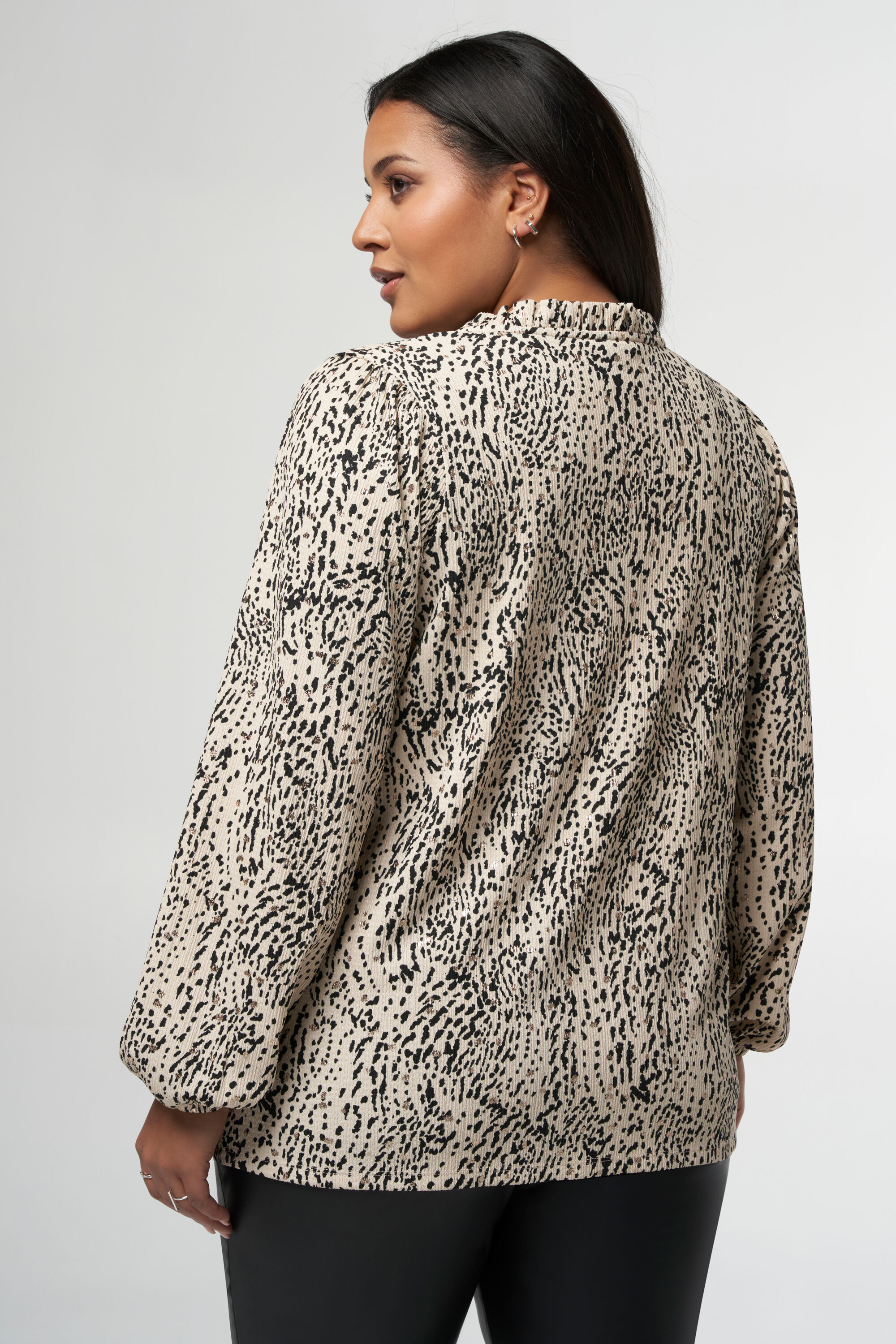 Blouse met dierenprint image number 3