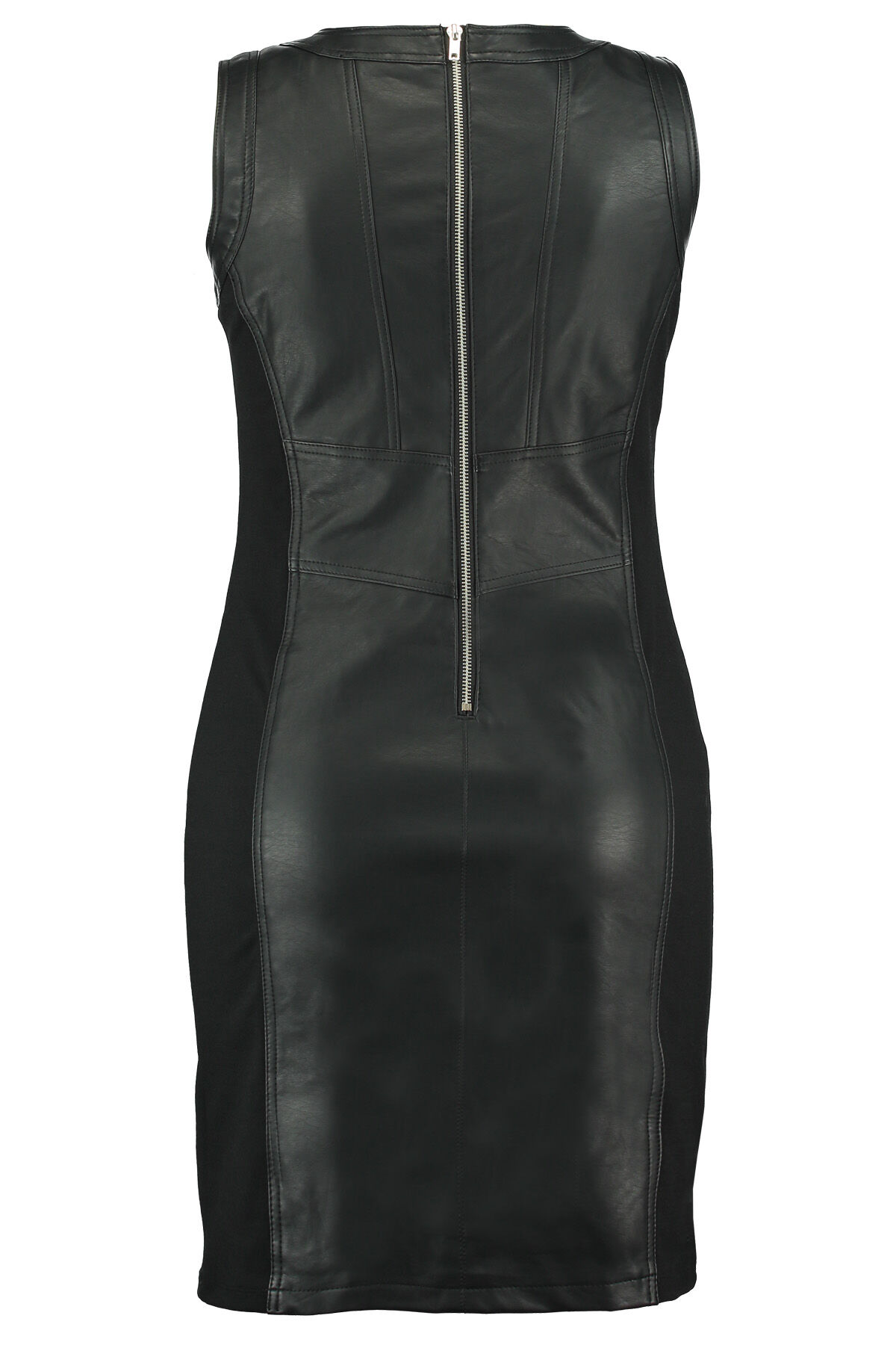 Jurk met kanten hals image number 2