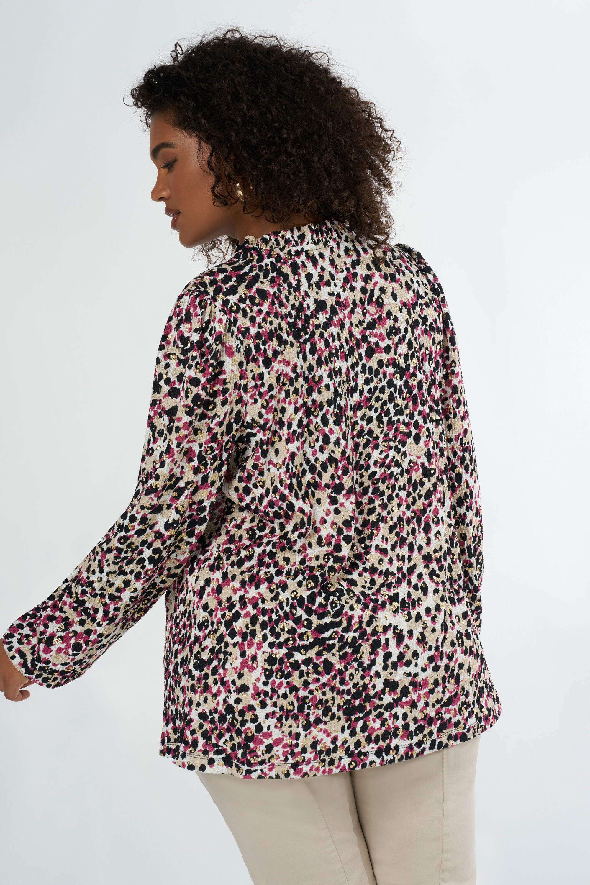 Blouse met dierenprint image number 3