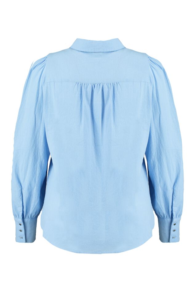 Blouse met pofmouwen image number 3