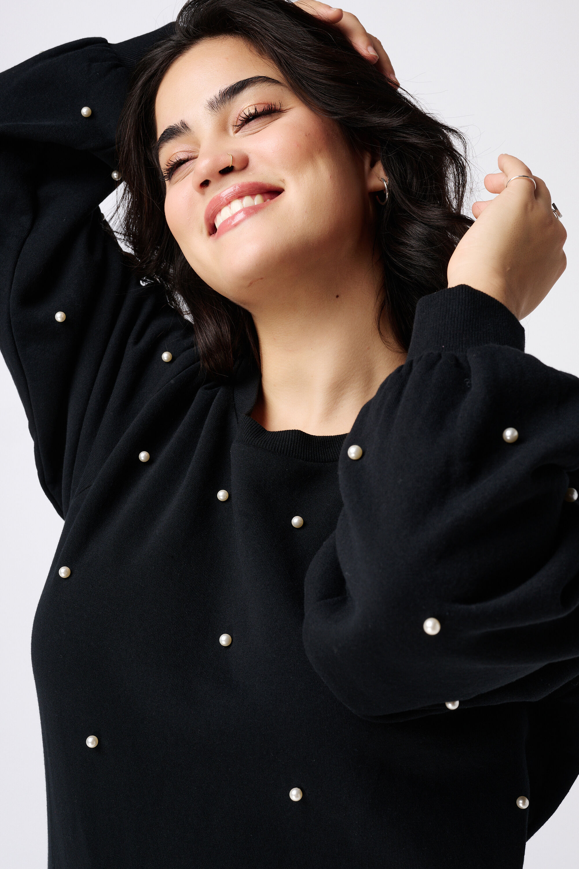 Sweater met parels image number 4