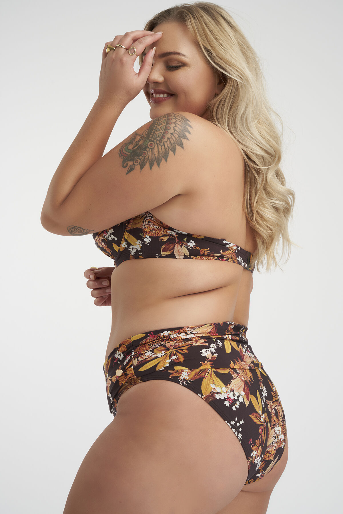 Bikini top met print image number 7