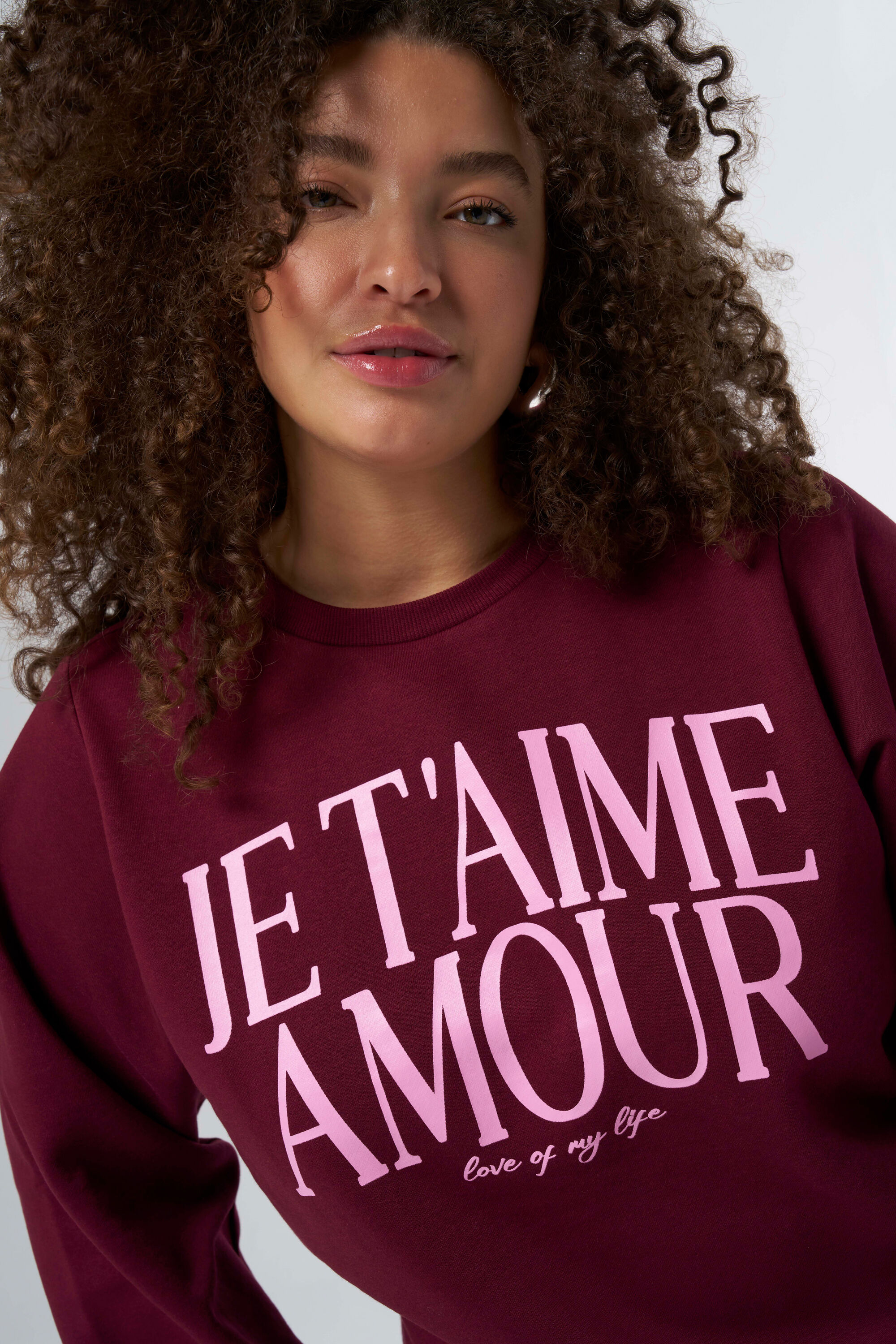 Sweater met tekst image number 4