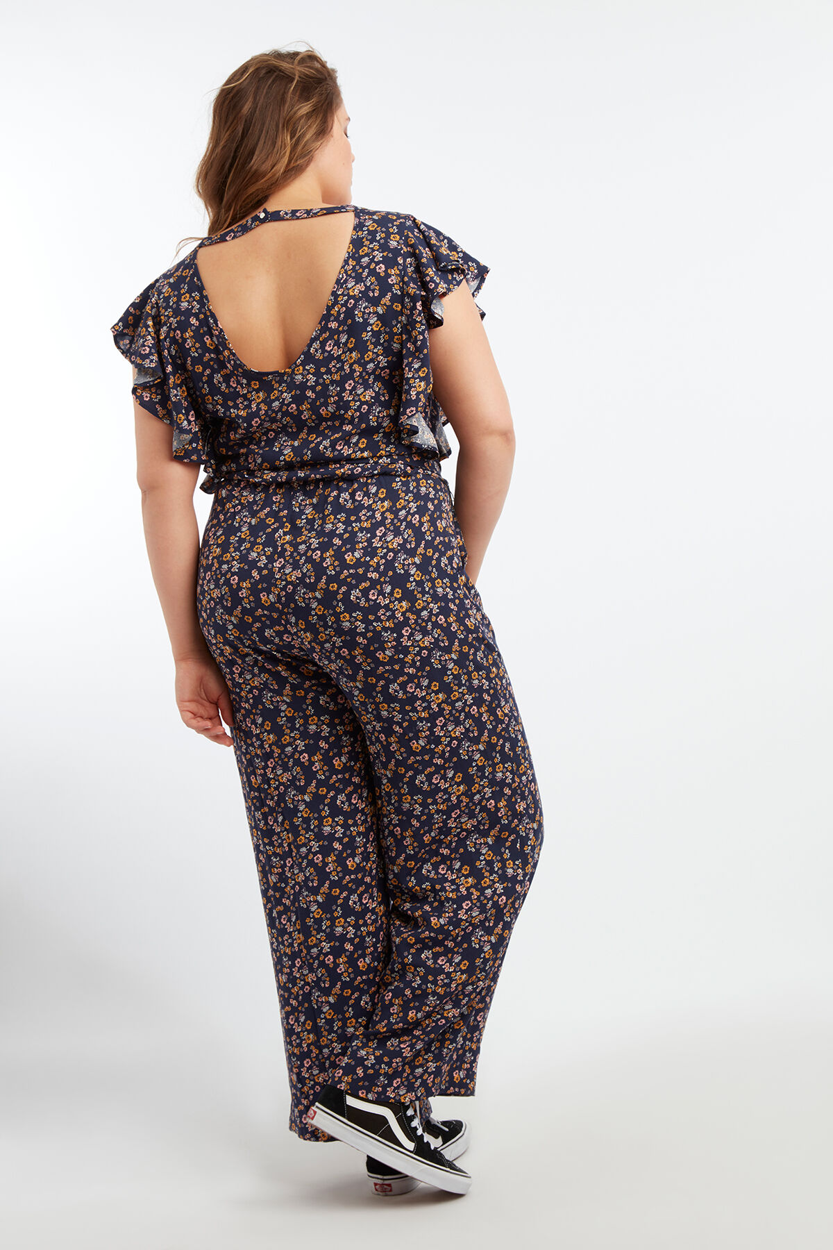 Jumpsuit met bloemenprint image number 6