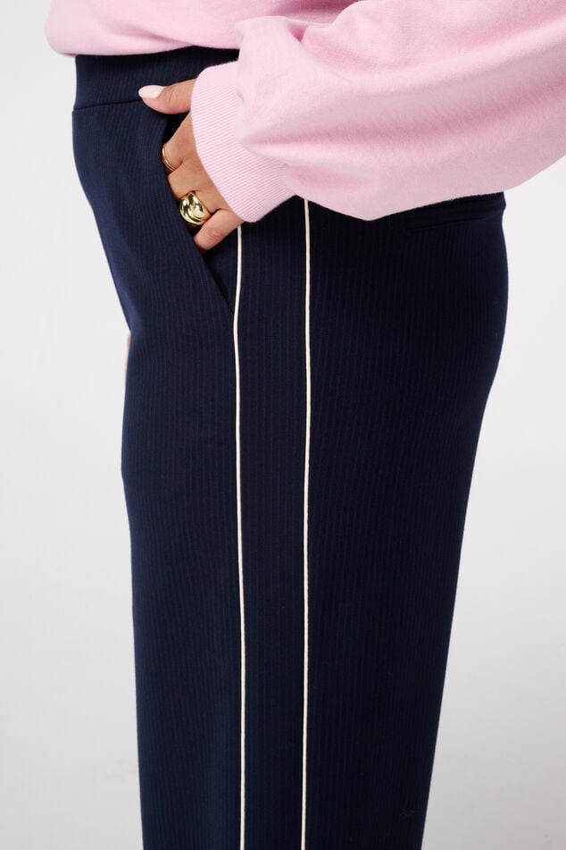 Gestreepte pantalon image number 4